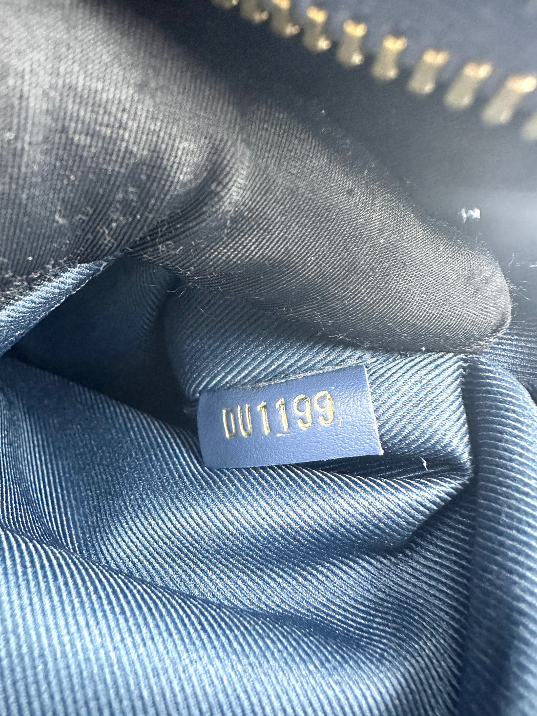 Louis Vuitton Monogram Denim Soft Trunk Shoulder Bag LV1440