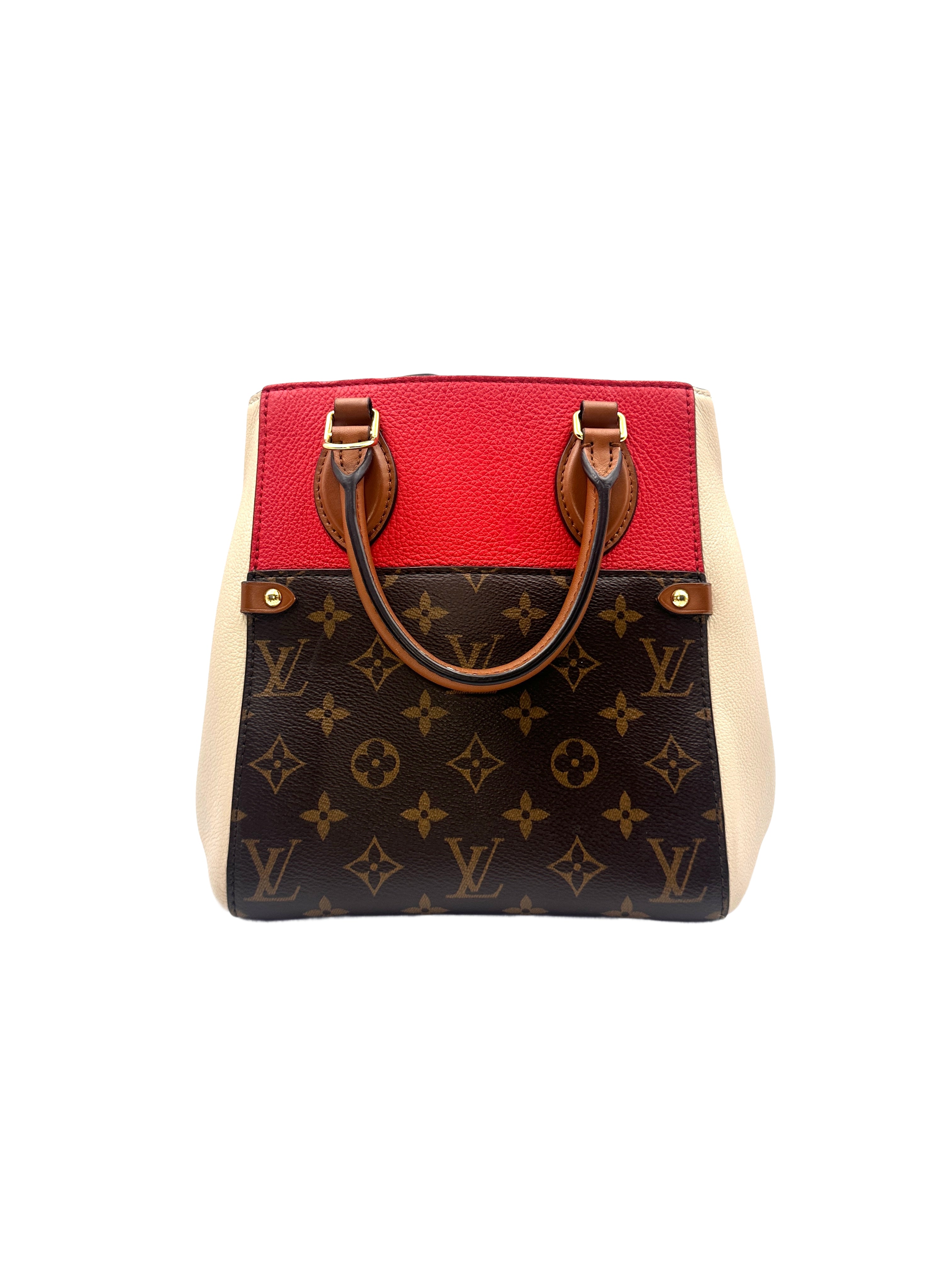 Louis Vuitton Monogram Canvas Fold PM Tote Shoulder Bag M45389 LV1442