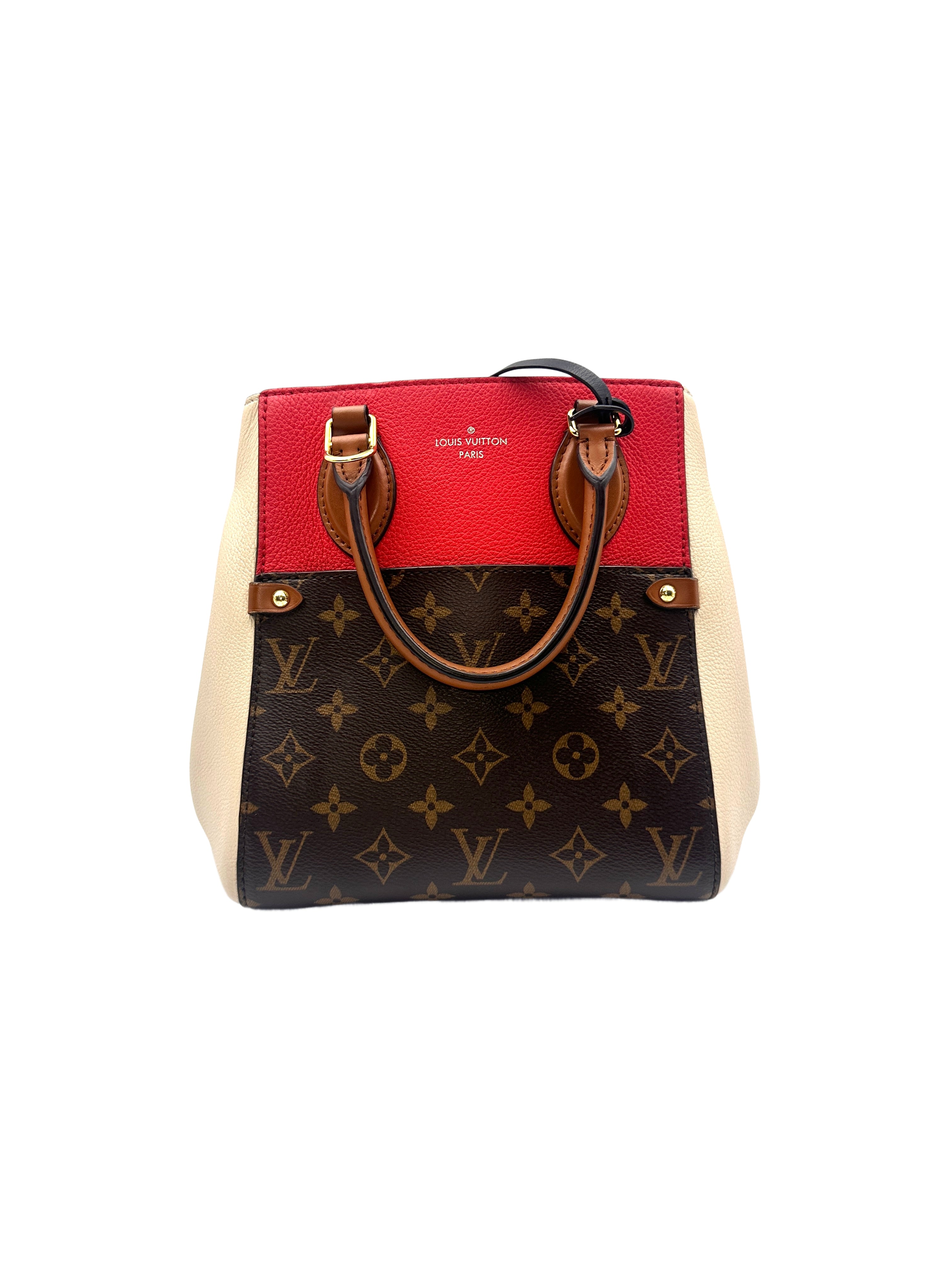 Louis Vuitton Monogram Canvas Fold PM Tote Shoulder Bag M45389 LV1442