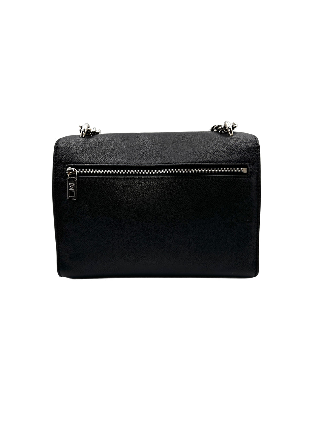 Louis Vuitton Mylockme Chain Bag in Black Caflskin  LV1446