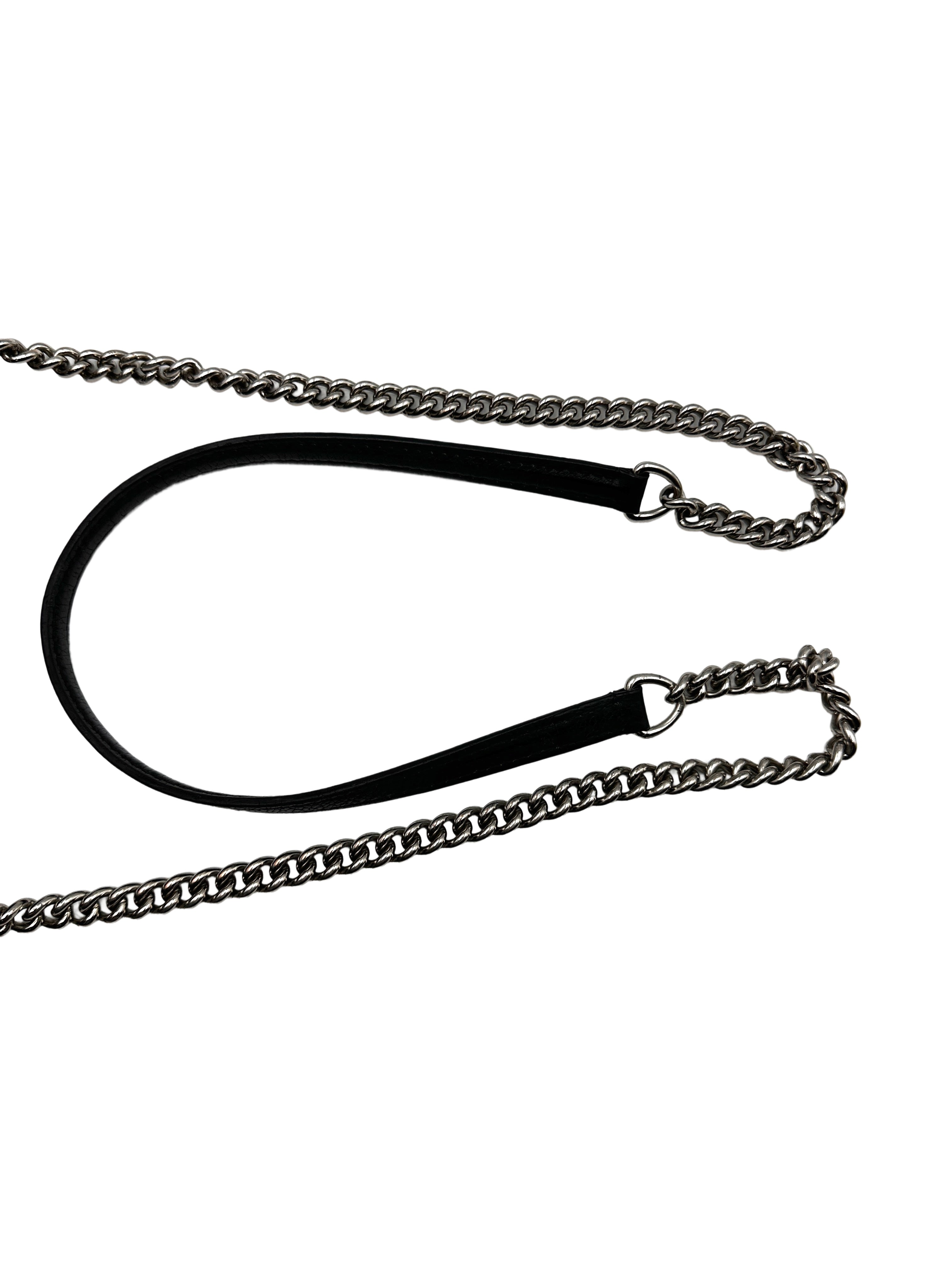 Louis Vuitton Mylockme Chain Bag in Black Caflskin  LV1446