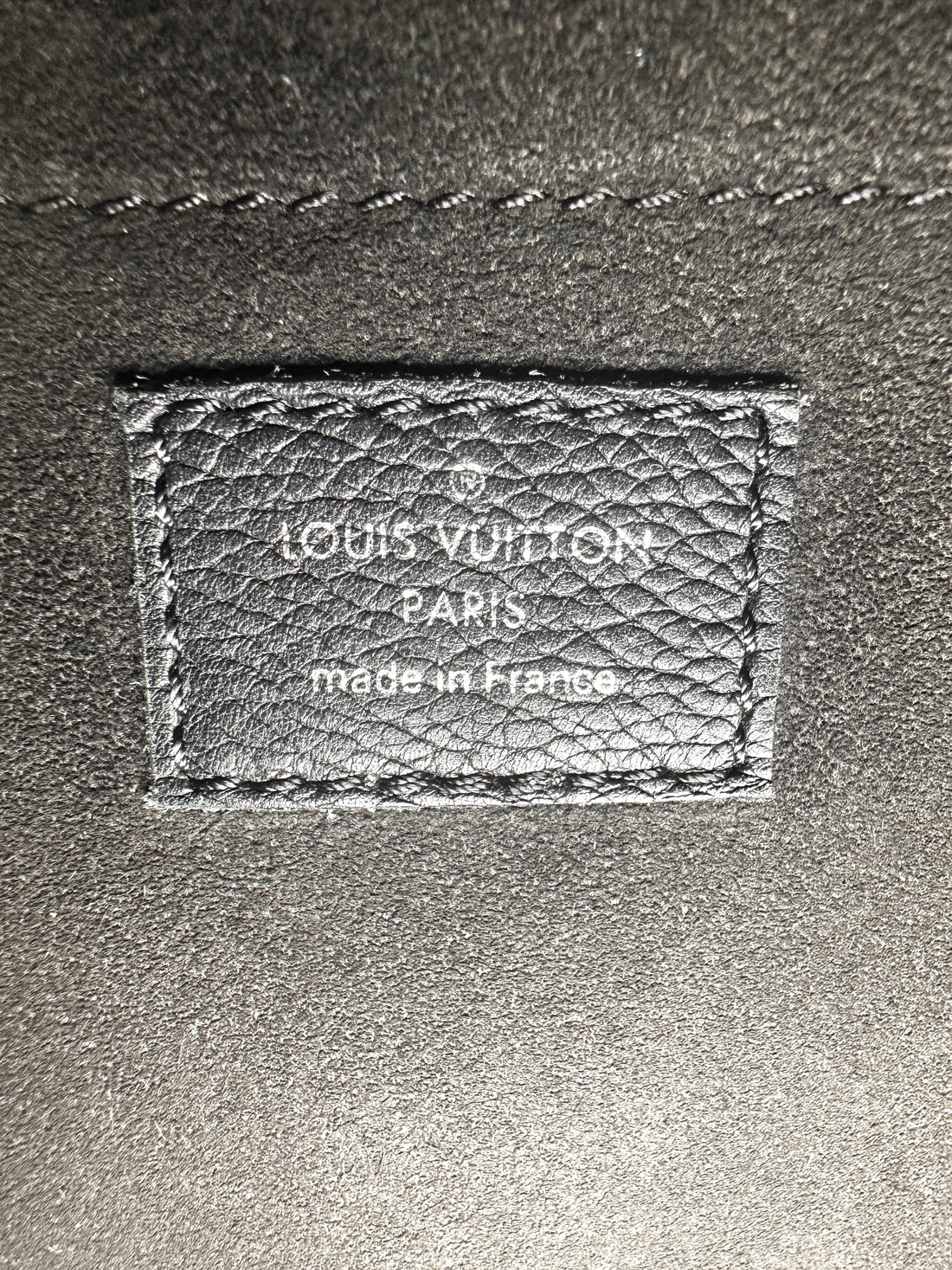Louis Vuitton Mylockme Chain Bag in Black Caflskin  LV1446