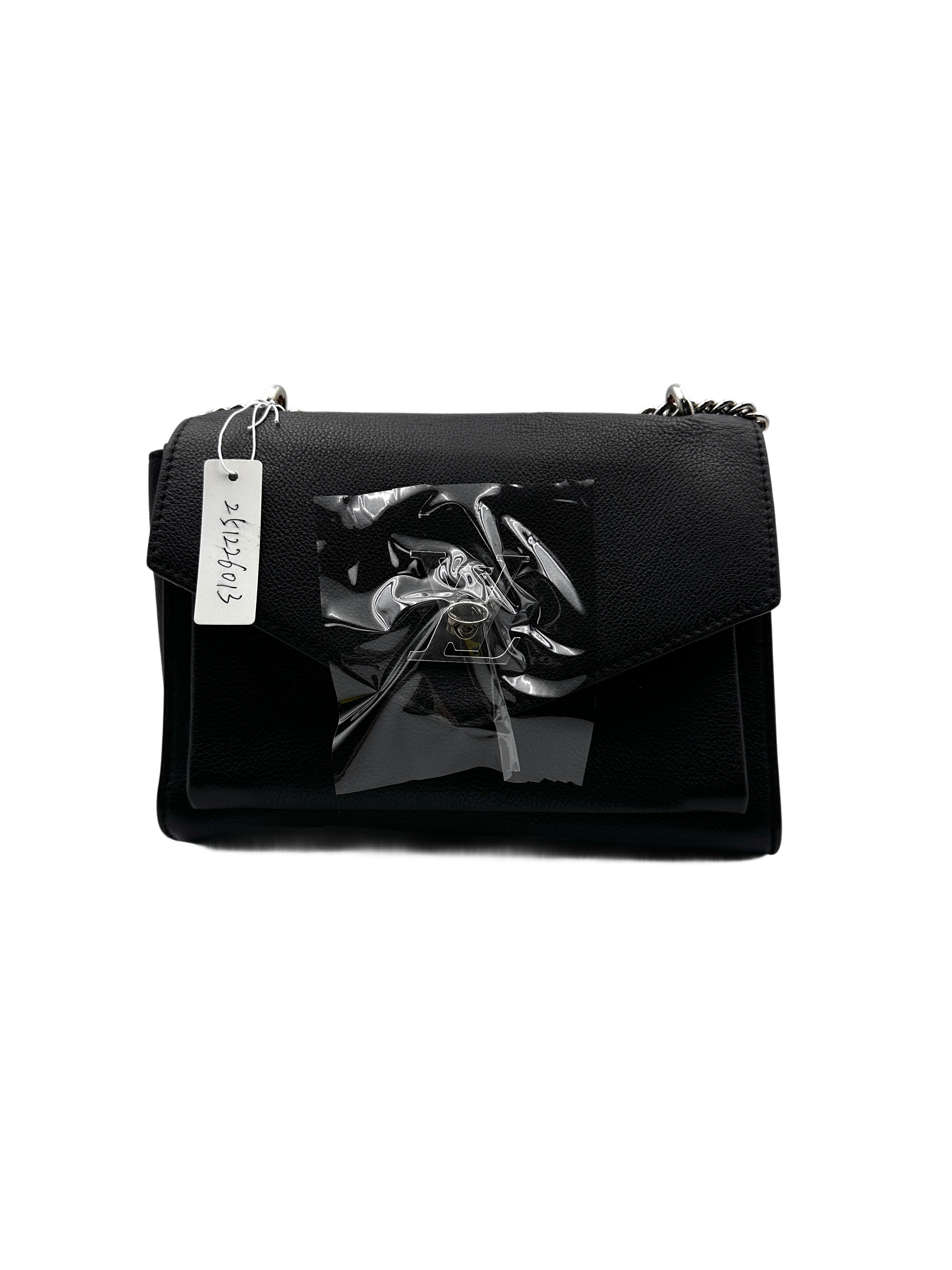Louis Vuitton Mylockme Chain Bag in Black Caflskin  LV1446