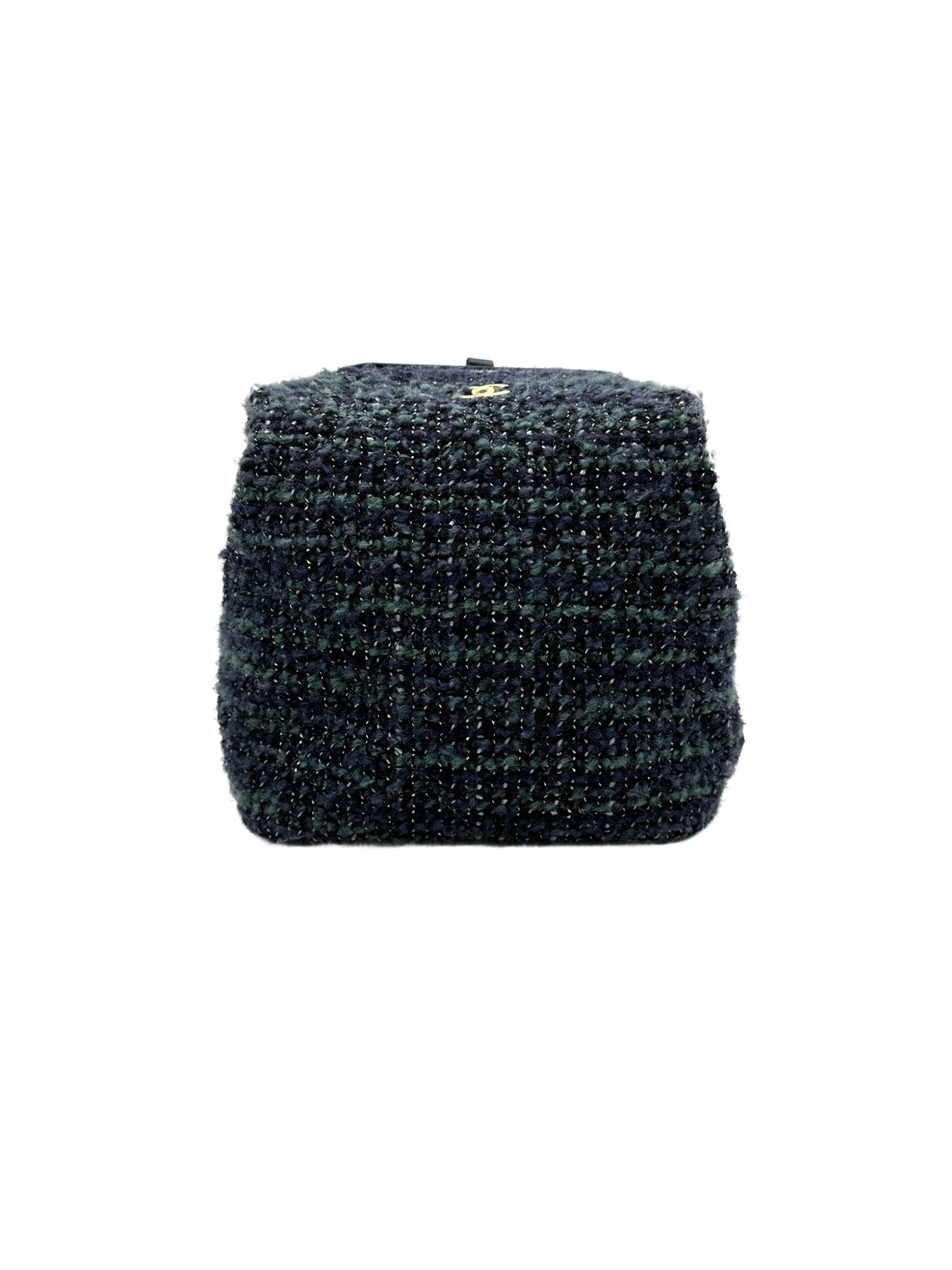 Chanel Tweed and Leather Backpack(26***13) CC1011