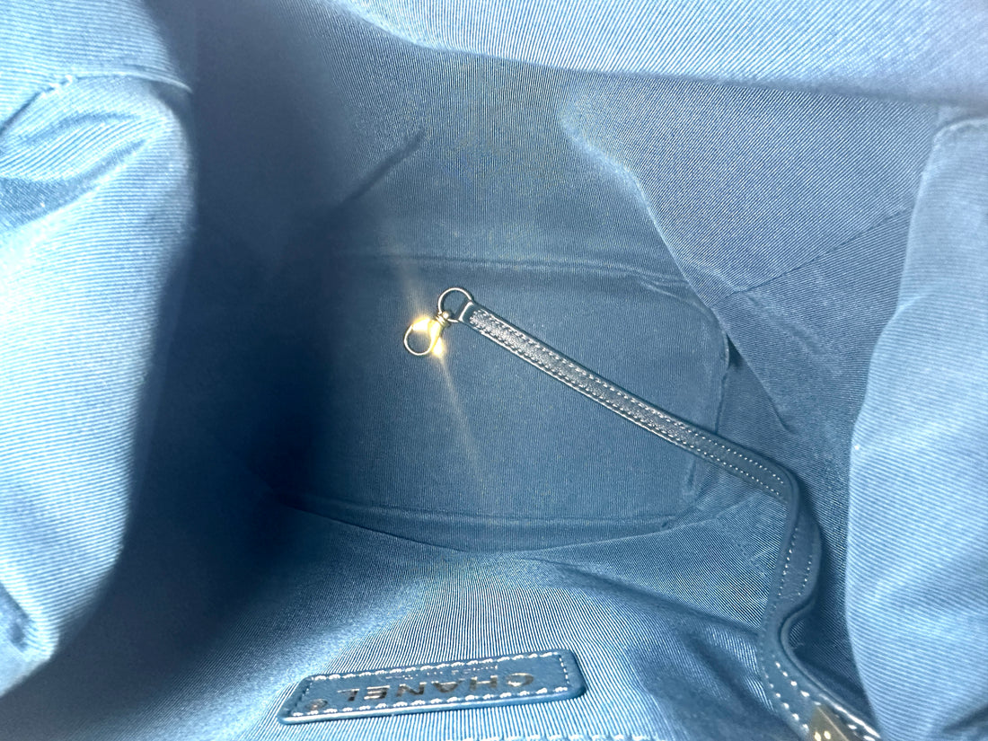 Chanel Tweed and Leather Backpack(26***13) CC1011