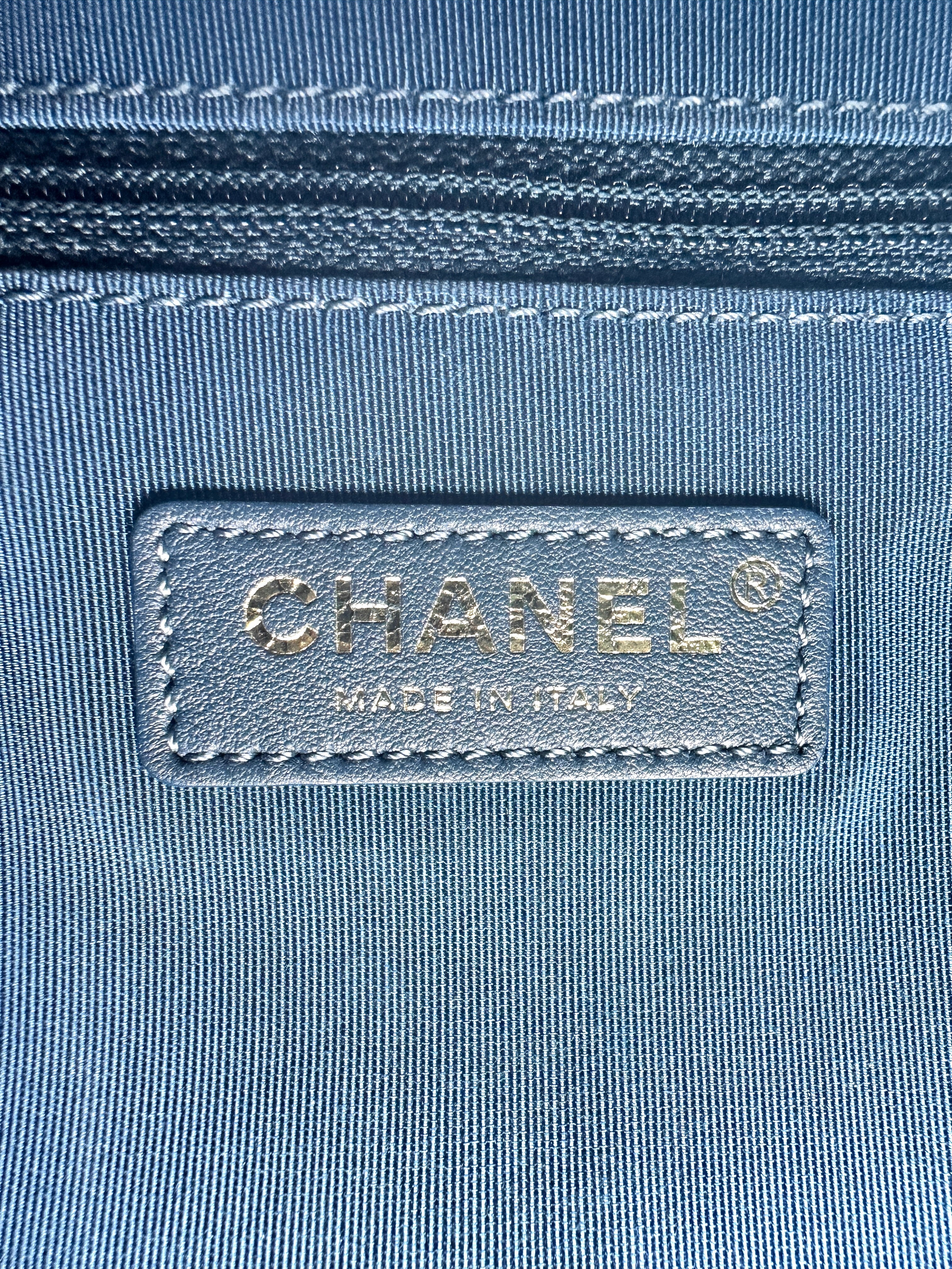 Chanel Tweed and Leather Backpack(26***13) CC1011