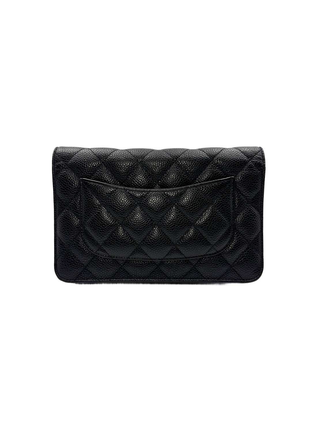 Chanel Caviar Leather Black WOC Bag(28***30) CC1017