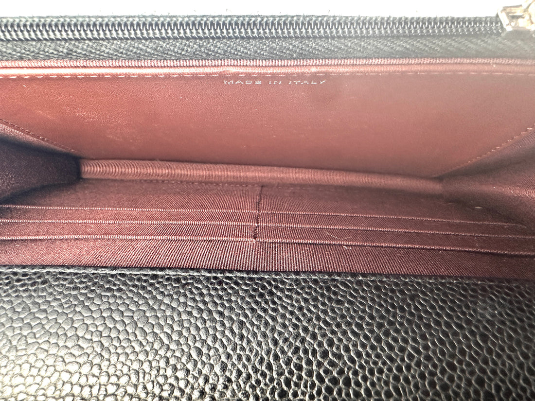 Chanel Caviar Leather Black WOC Bag(28***30) CC1017