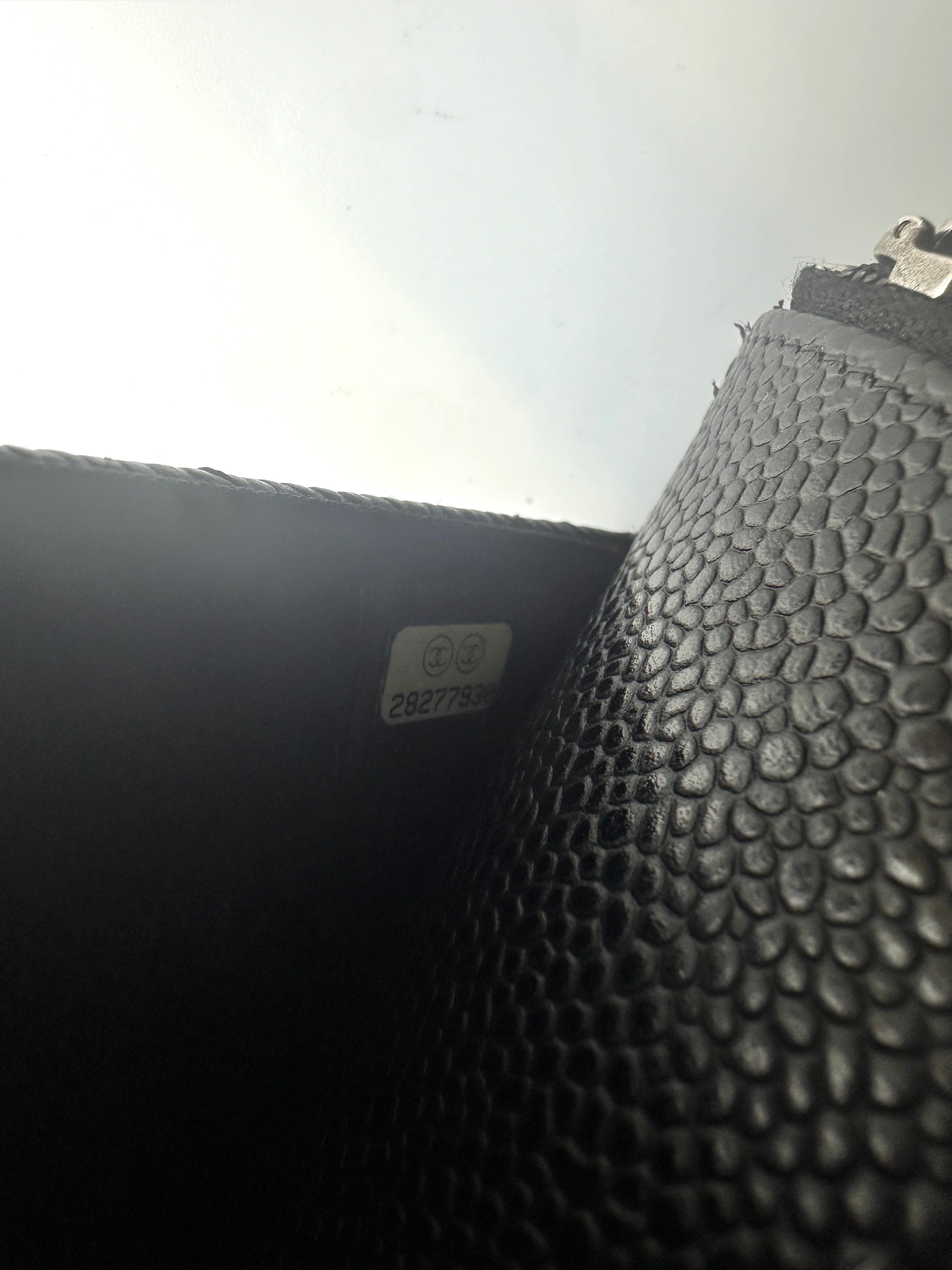 Chanel Caviar Leather Black WOC Bag(28***30) CC1017
