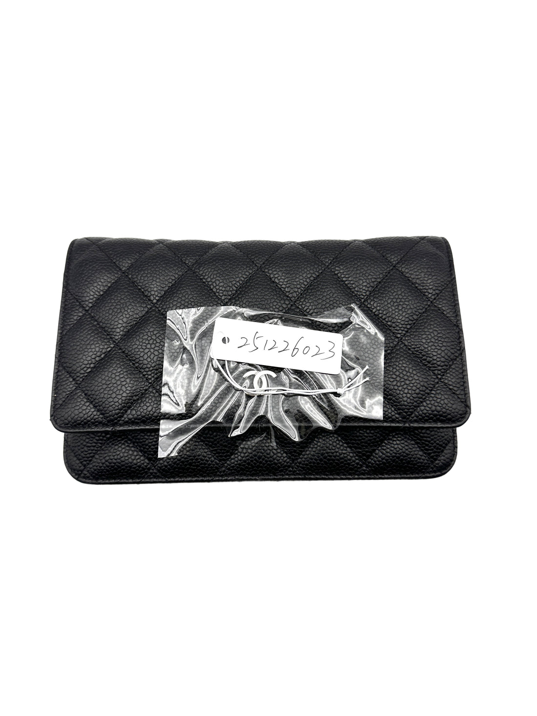 Chanel Caviar Leather Black WOC Bag(28***30) CC1017
