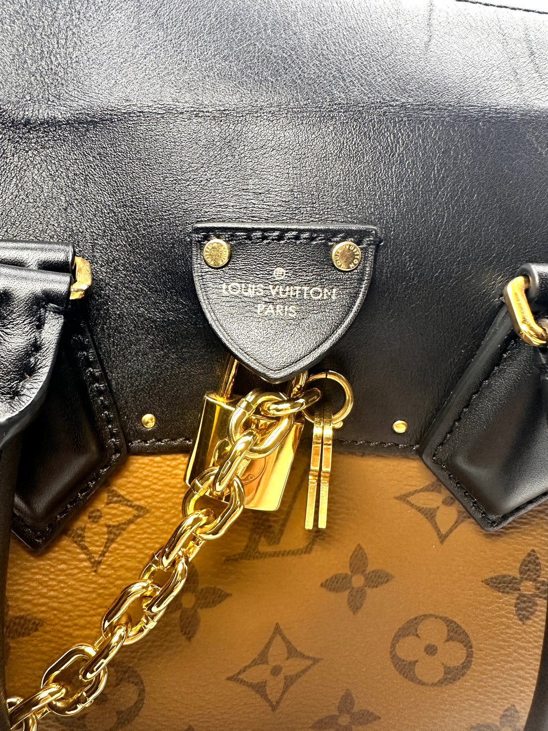 Louis Vuitton City Malle MM Monogram Reverse Canvas Handbag/Crossbody Bag  LV1448