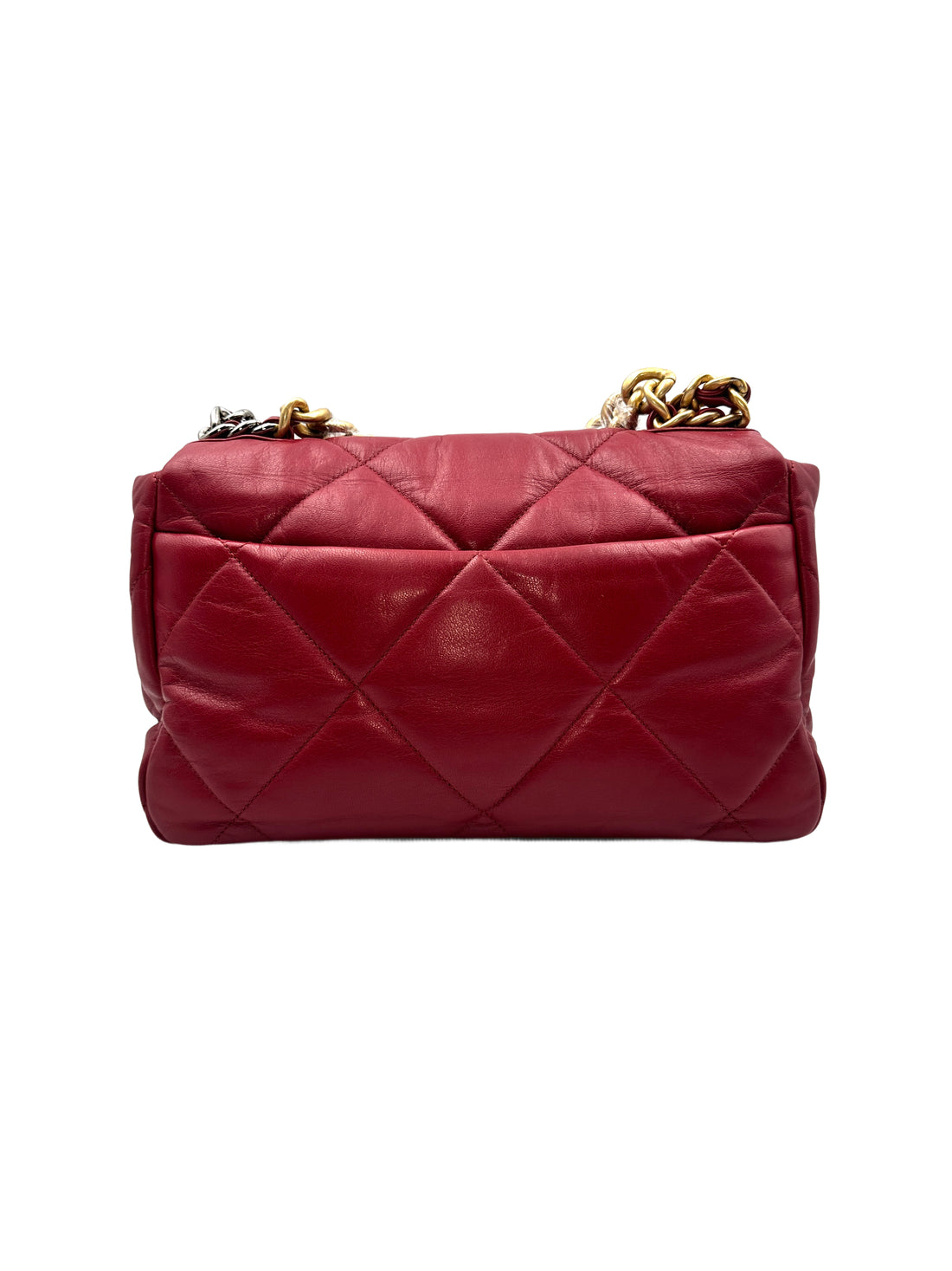 Chanel Medium 19 Flap Bag Red(30***18) CC1016