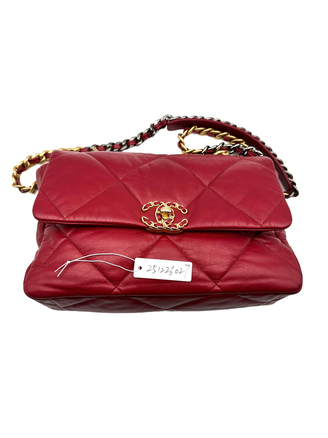 Chanel Medium 19 Flap Bag Red(30***18) CC1016