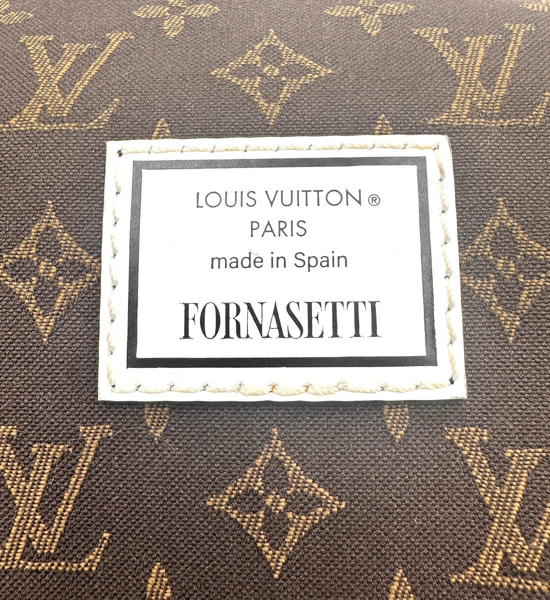 Louis Vuitton  x Fornasetti Calfskin Architettura Petit Sac Plat Black White Gold Hardware LV1451