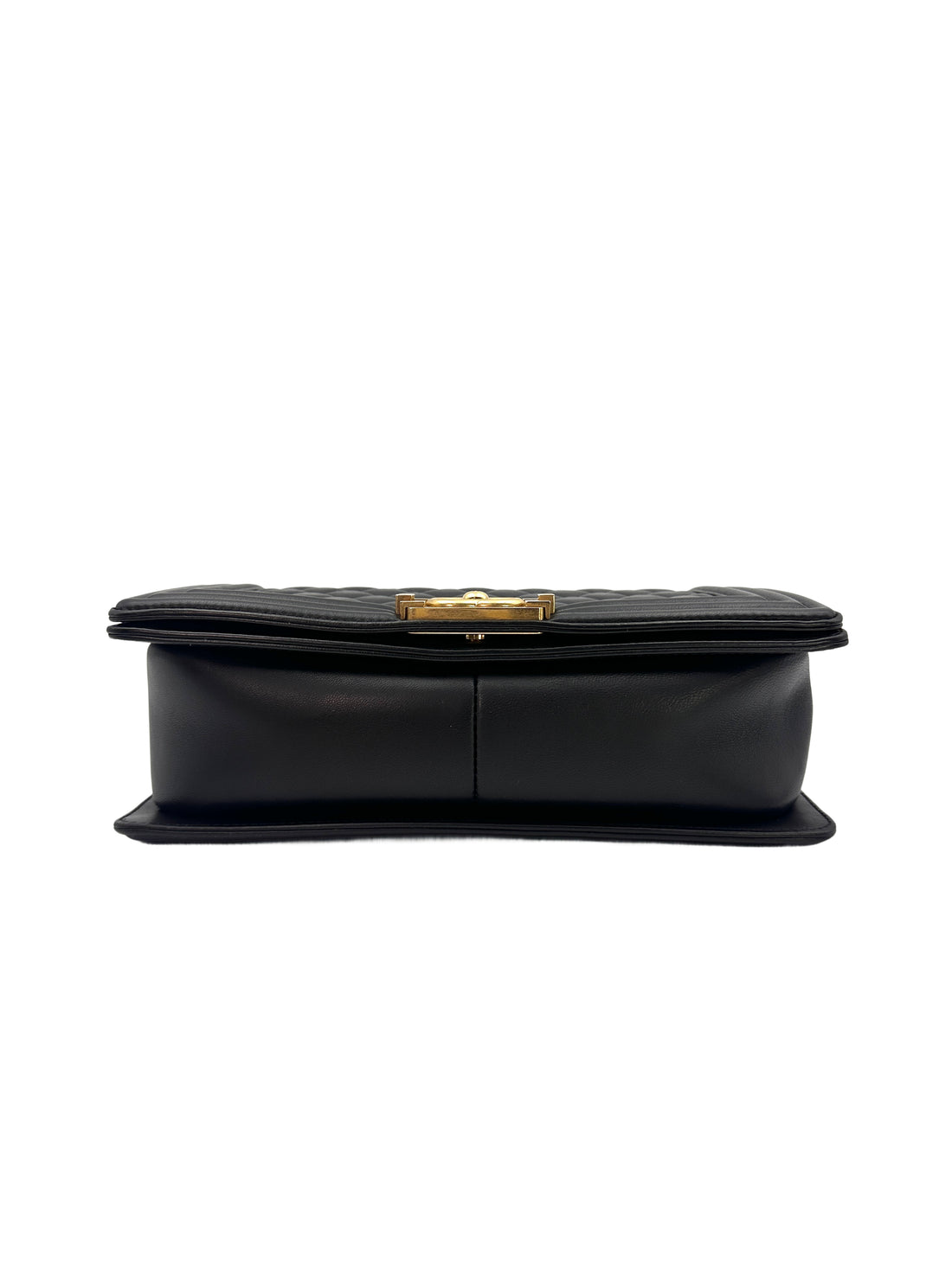 Chanel LeBoy Black Lambskin Bag (21***41) CC1032