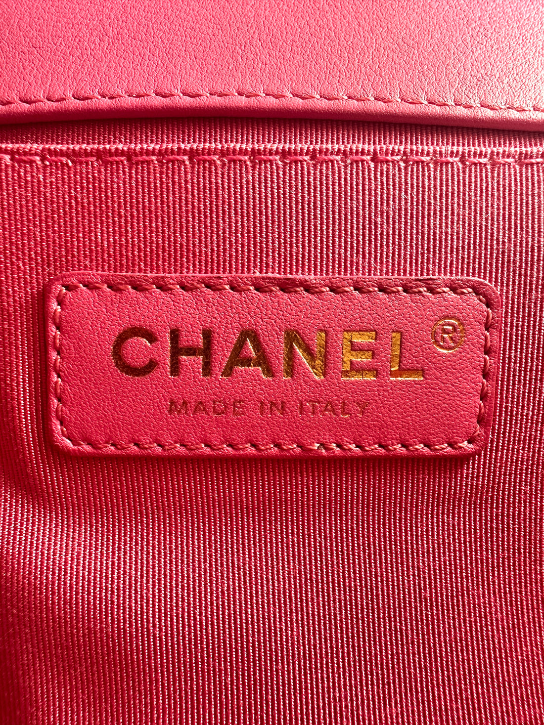 Chanel LeBoy Bag Pink Quilted Lambskin with Silver Buckle(26***76) CC1020