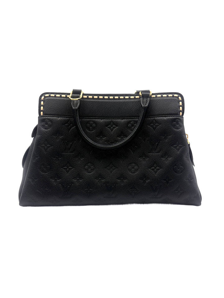 Louis Vuitton Voseges Handbag, Black LV1456