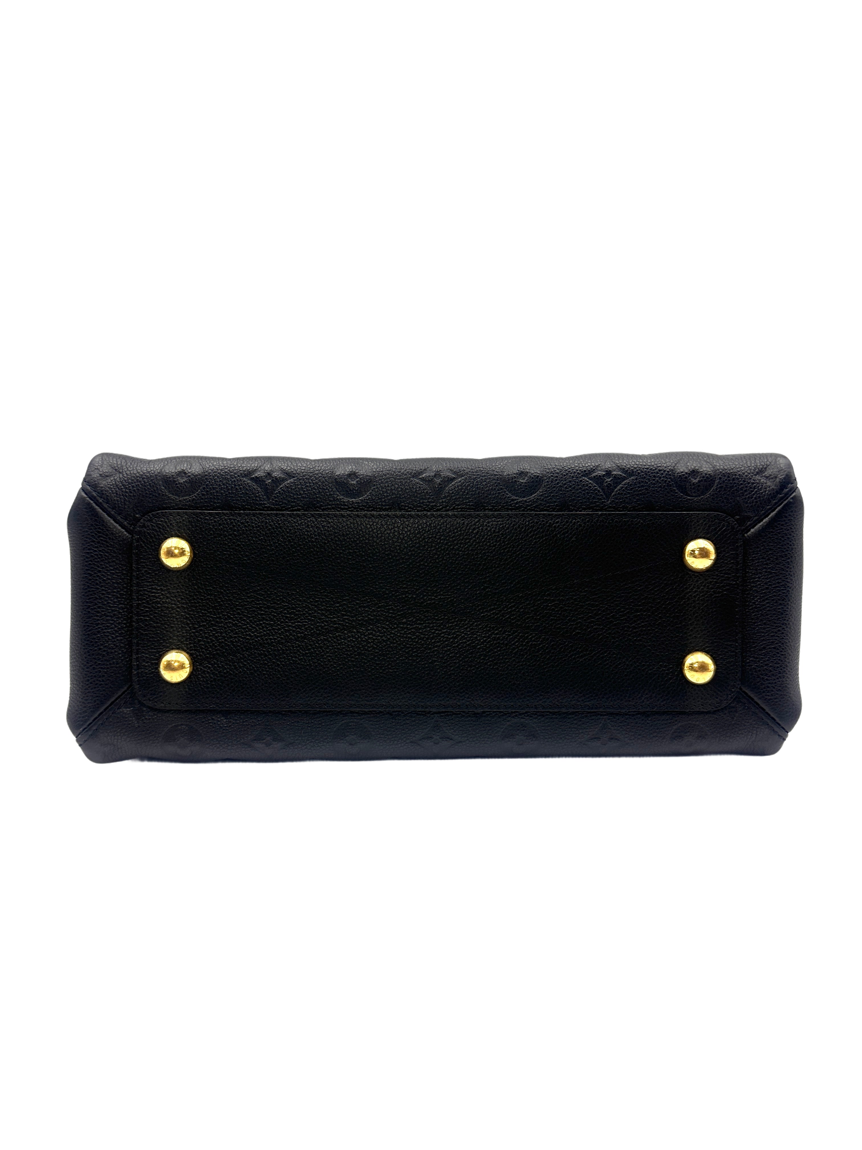 Louis Vuitton Voseges Handbag, Black LV1456