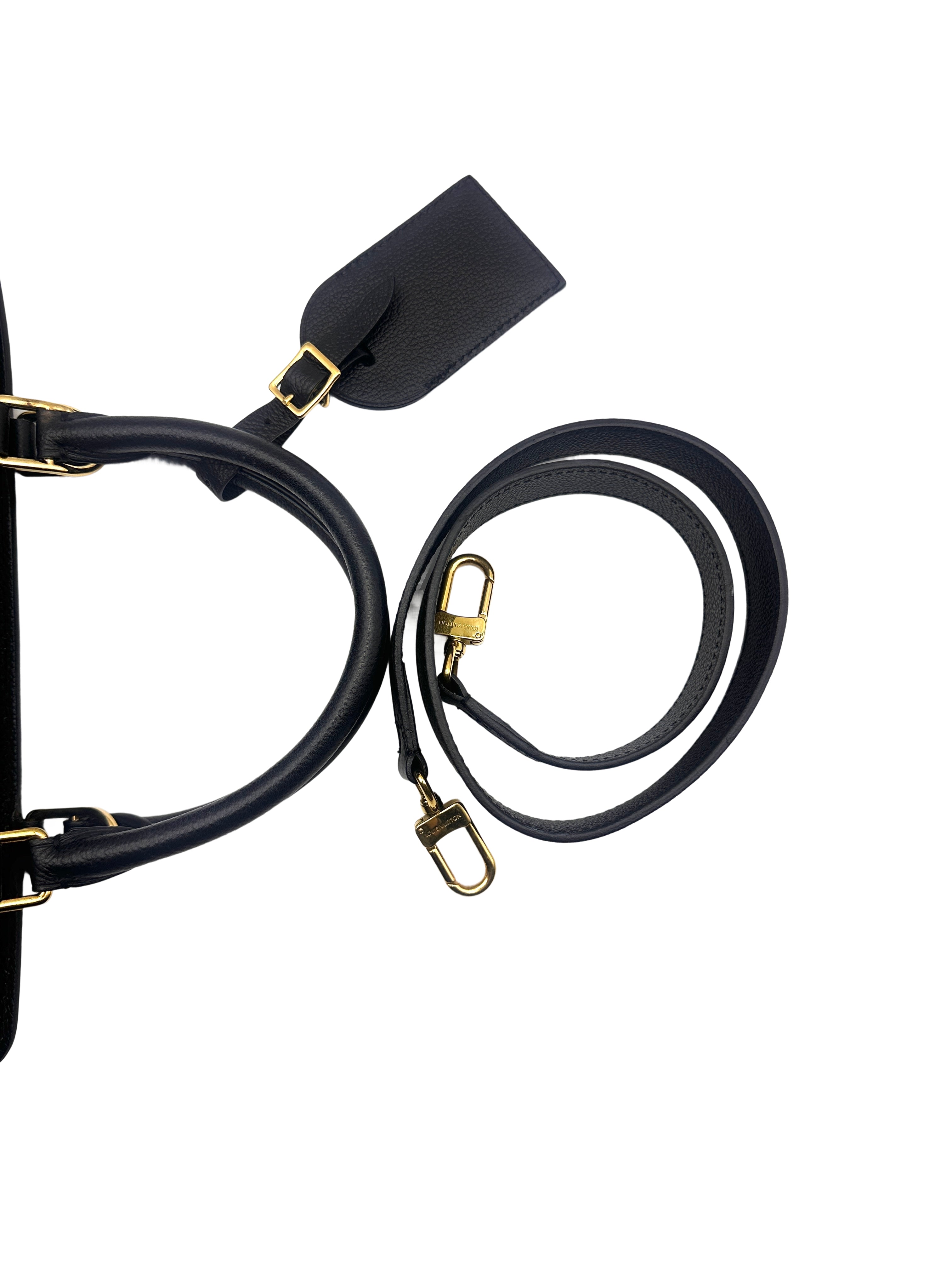 Louis Vuitton Voseges Handbag, Black LV1456