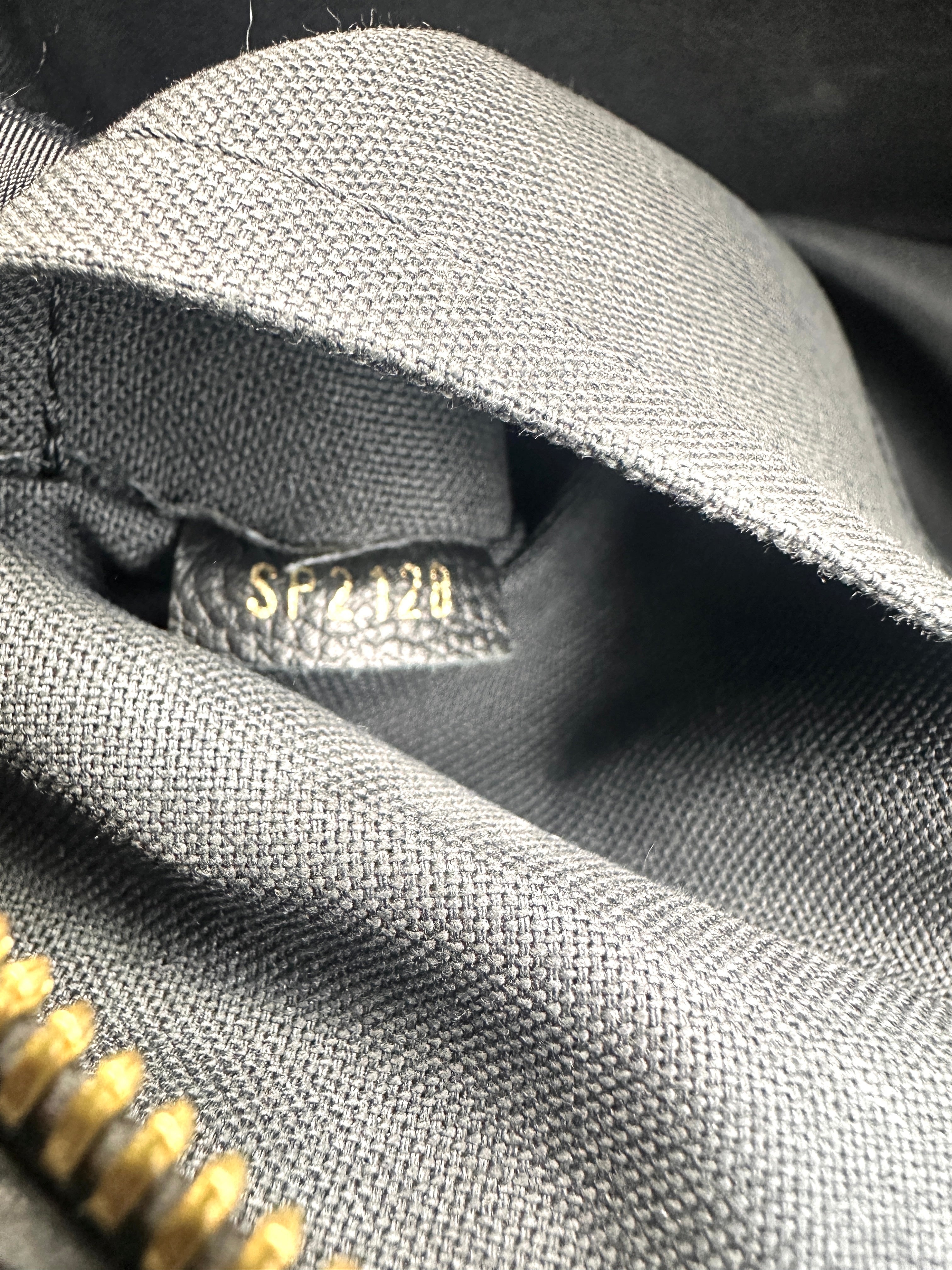 Louis Vuitton Voseges Handbag, Black LV1456