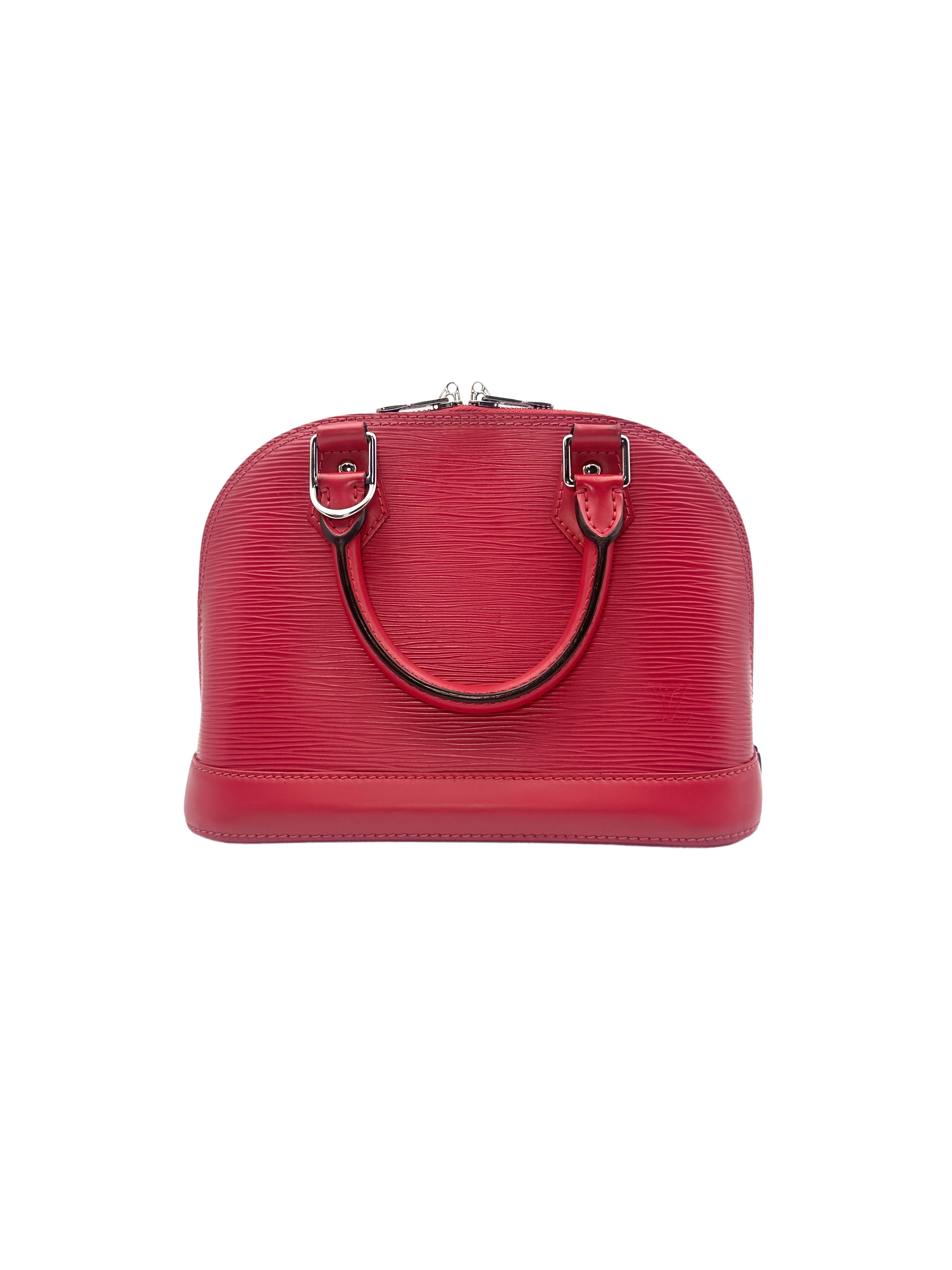 Louis Vuitton Fuchsia Epi Leather Alma BB Bag LV1455