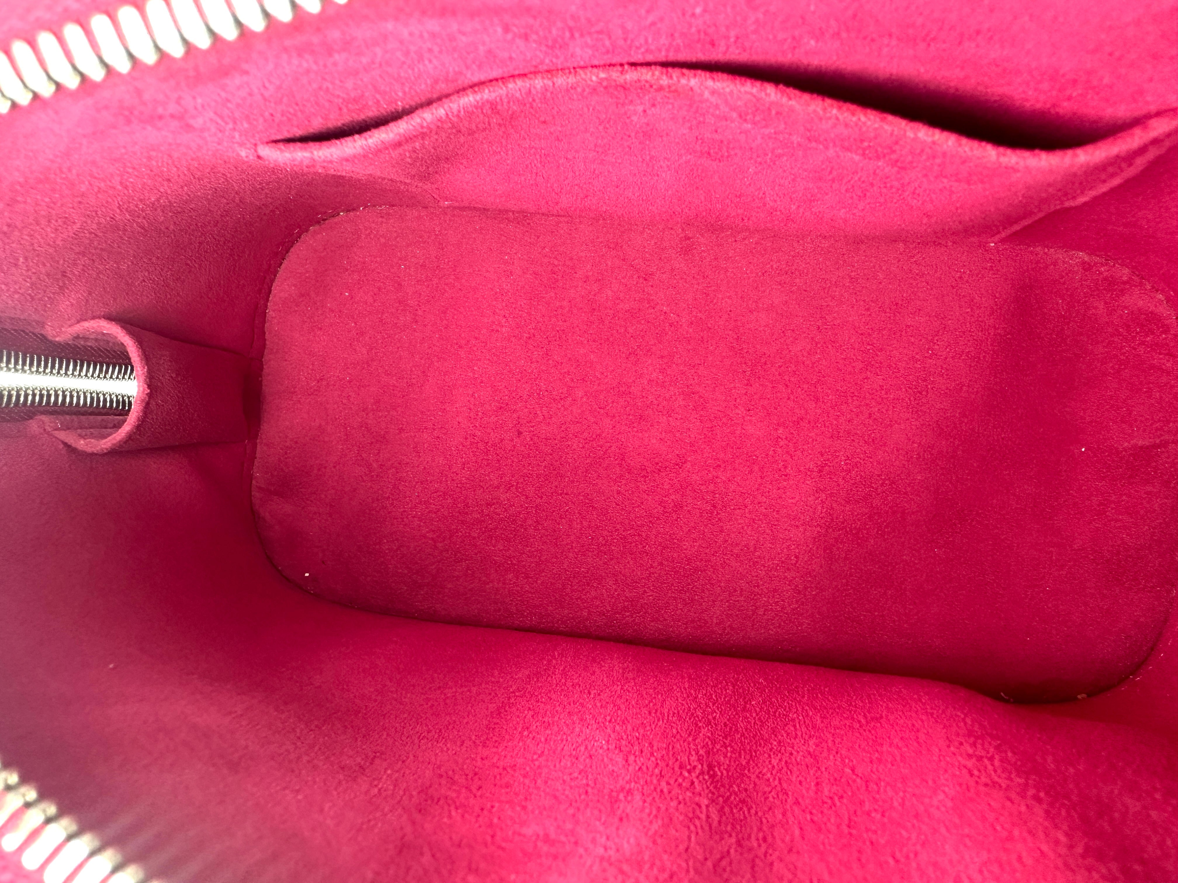 Louis Vuitton Fuchsia Epi Leather Alma BB Bag LV1455