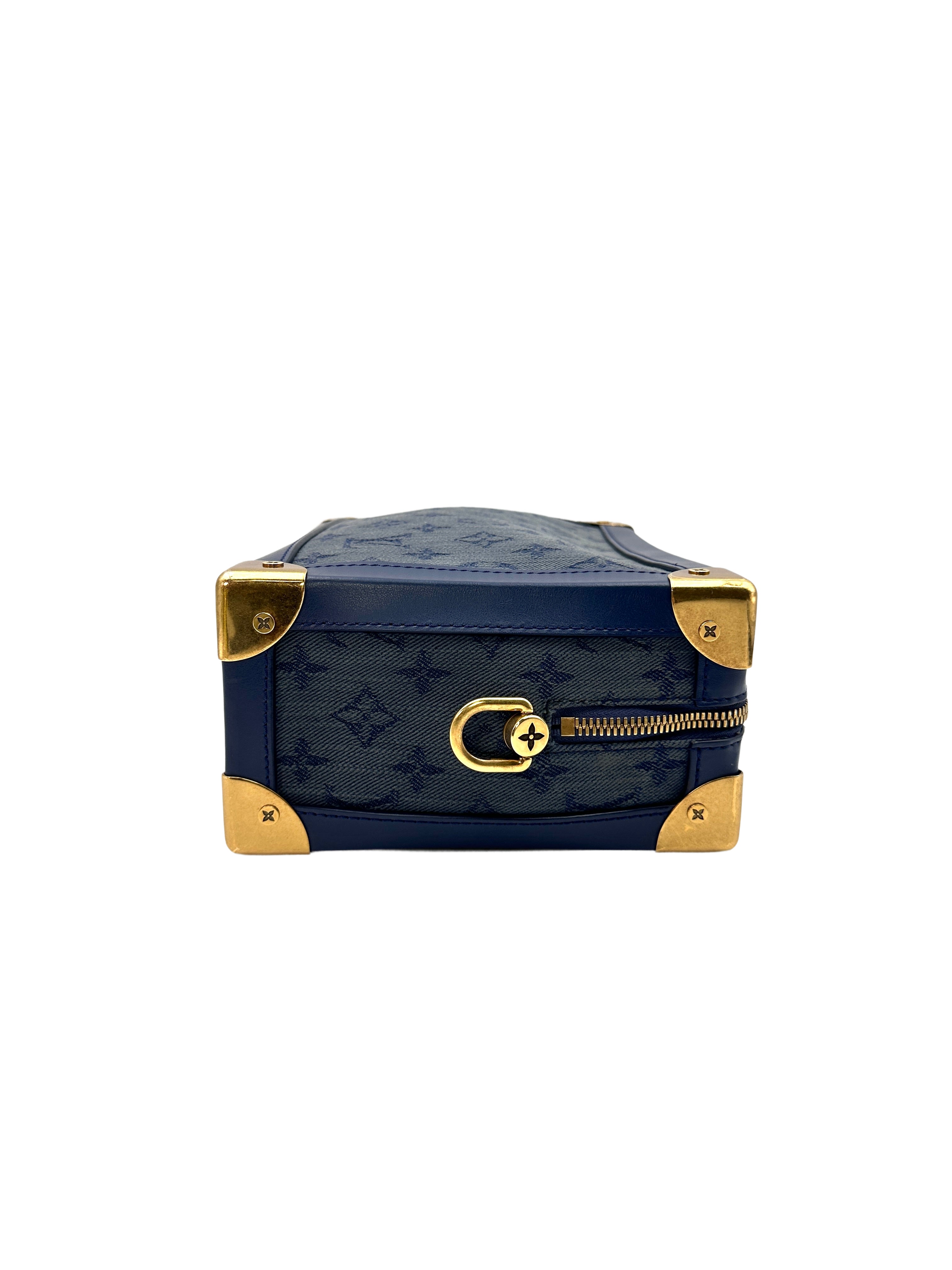 Louis Vuitton Monogram Denim Soft Trunk Bag LV1533
