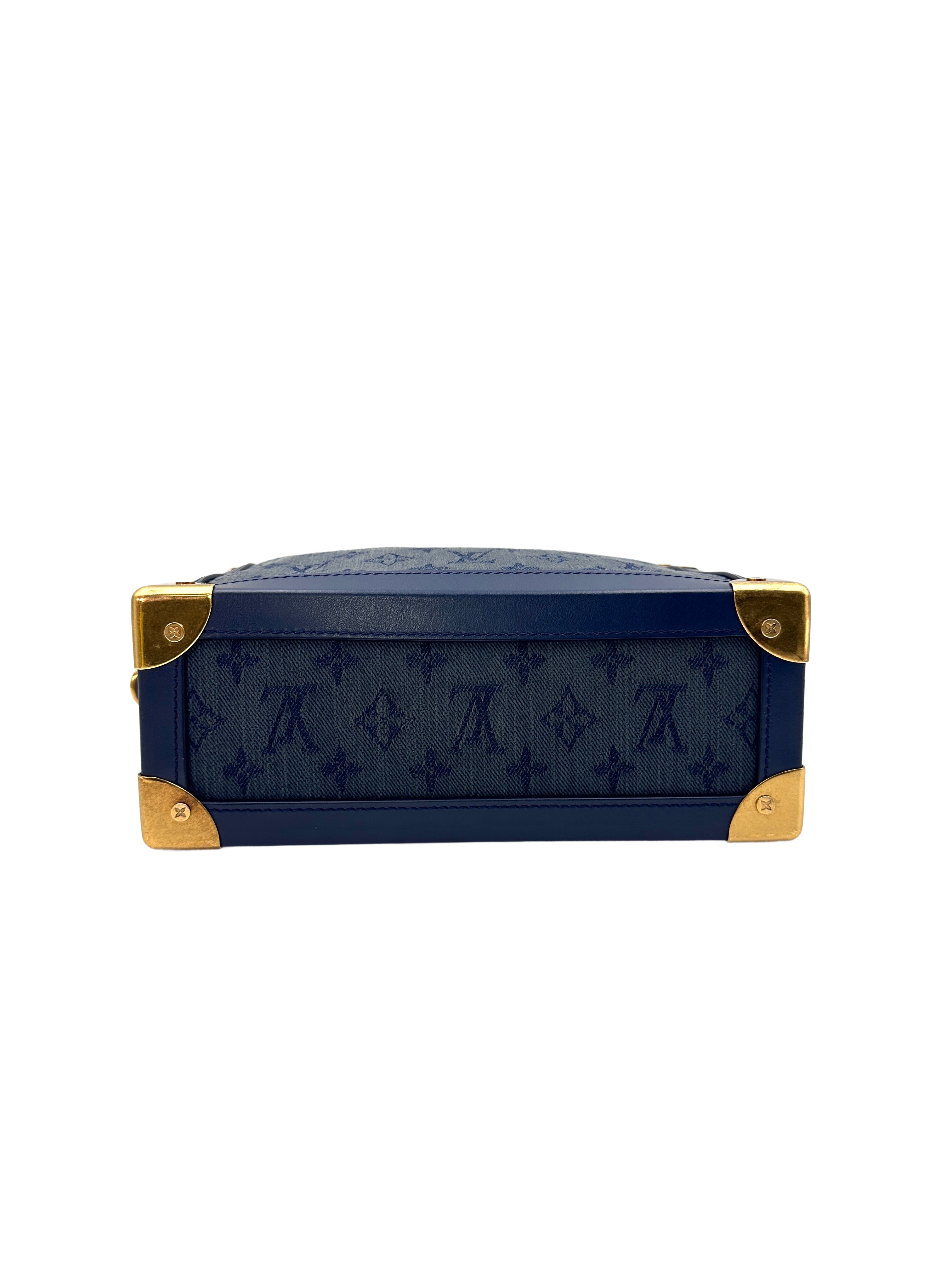 Louis Vuitton Monogram Denim Soft Trunk Bag LV1533