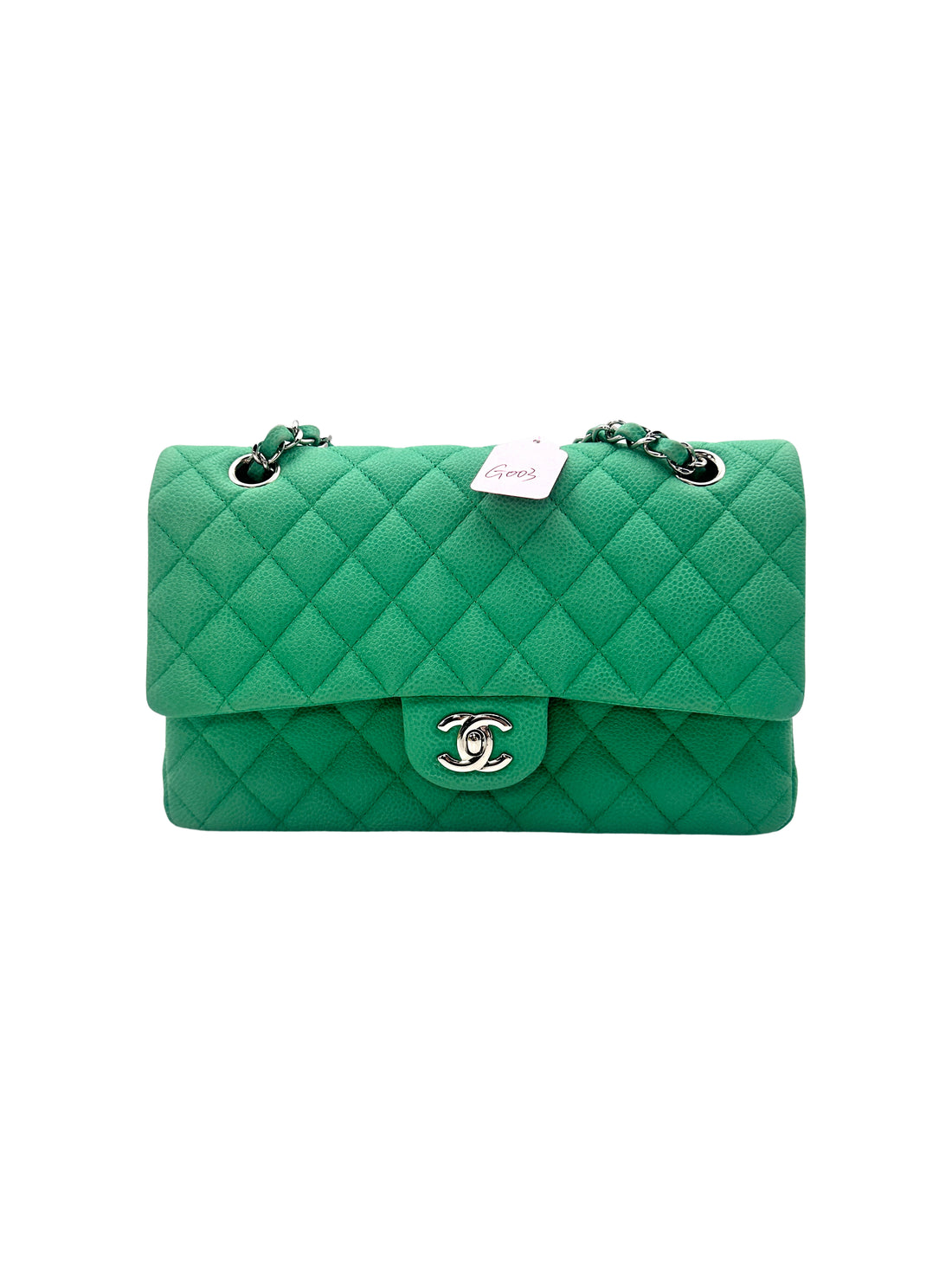 Chanel  Classic Flap Bag Green(18***07) G003