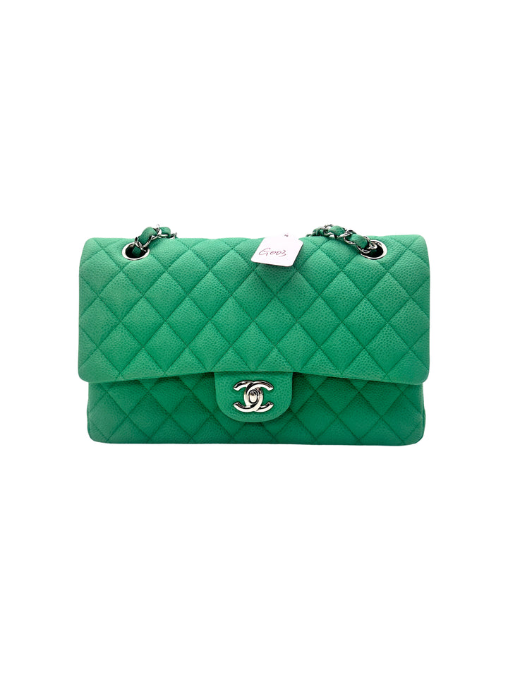 Chanel  Classic Flap Bag Green(18***07) G003