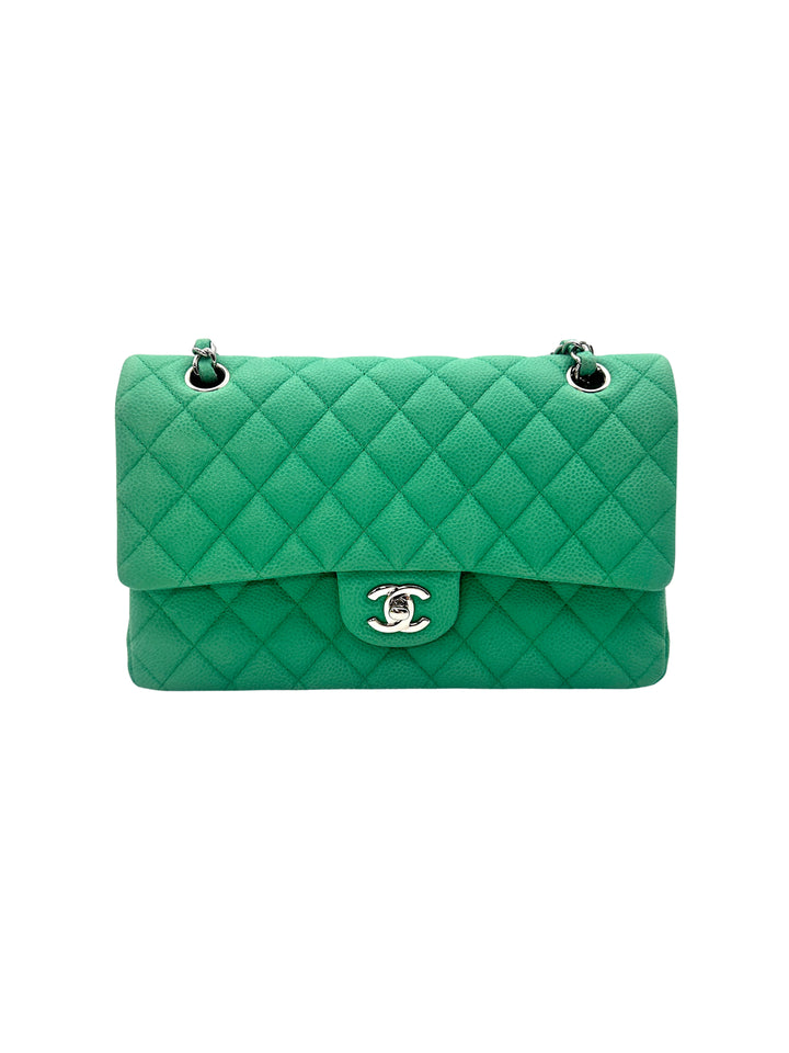Chanel  Classic Flap Bag Green(18***07) G003