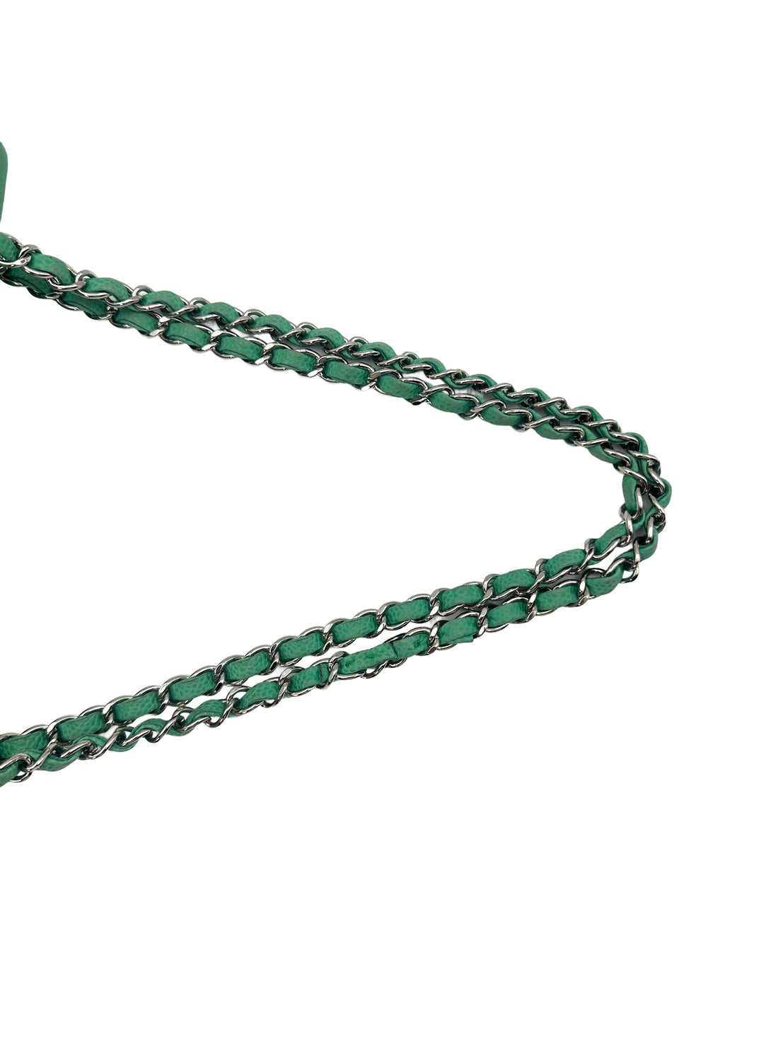 Chanel  Classic Flap Bag Green(18***07) G003