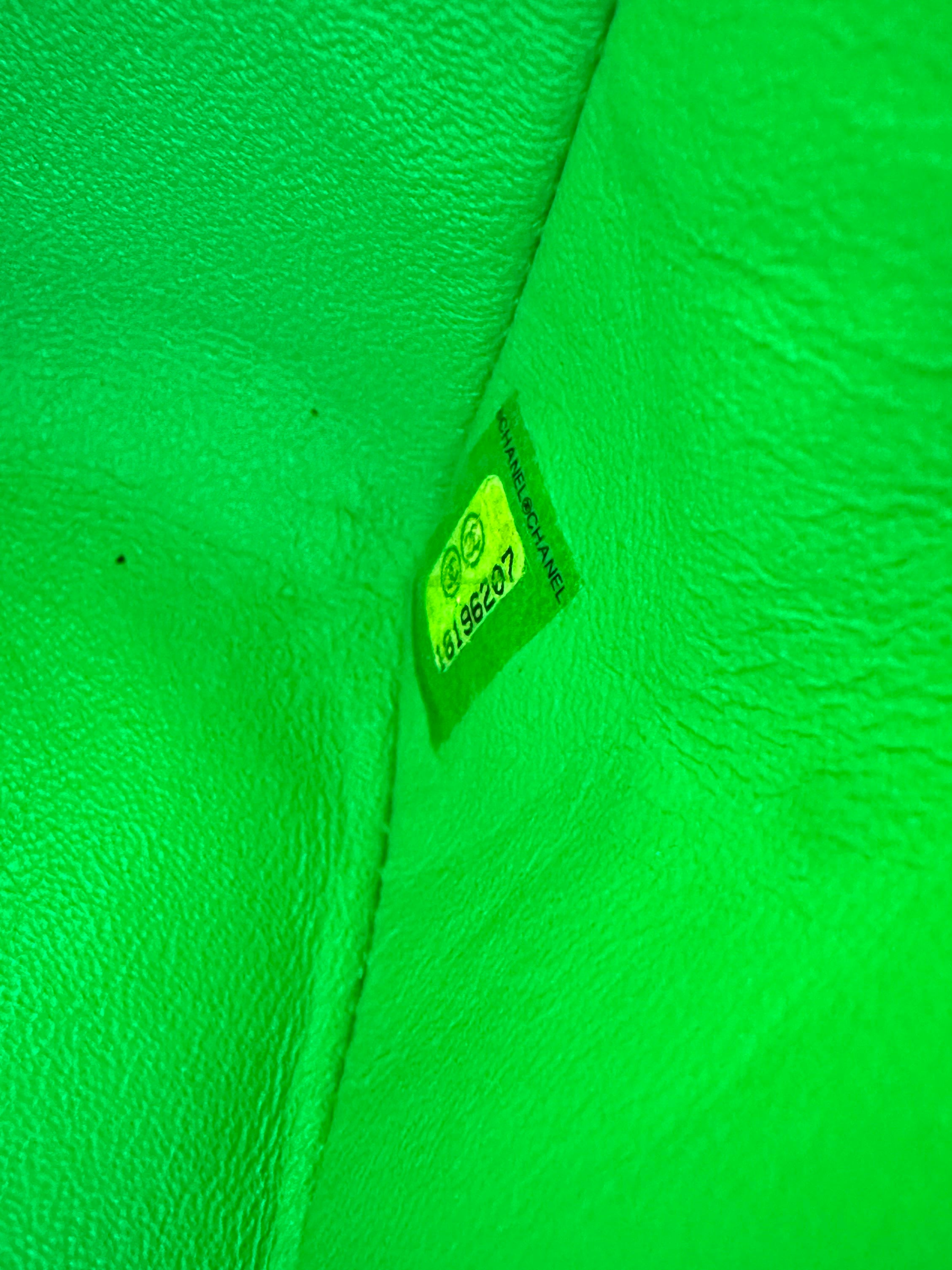 Chanel  Classic Flap Bag Green(18***07) G003