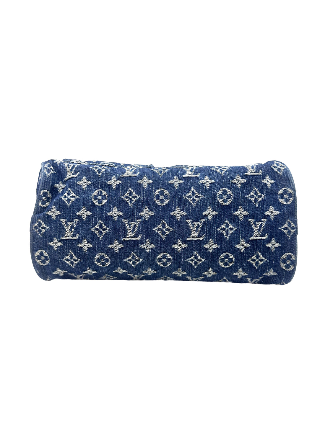 Louis Vuitton  Neo Speedy Blue Monogram Denim Handbag G005