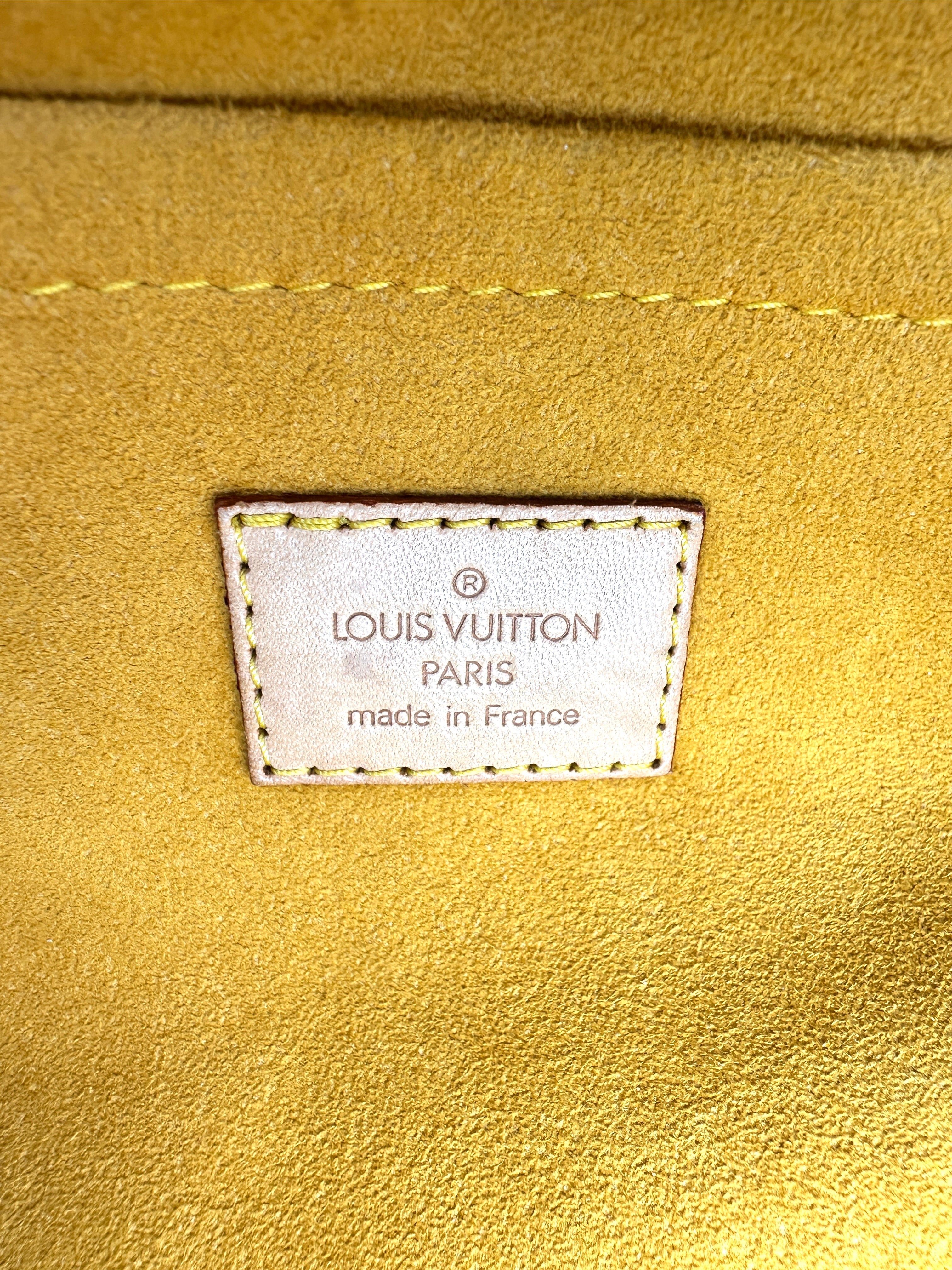 Louis Vuitton  Neo Speedy Blue Monogram Denim Handbag G005