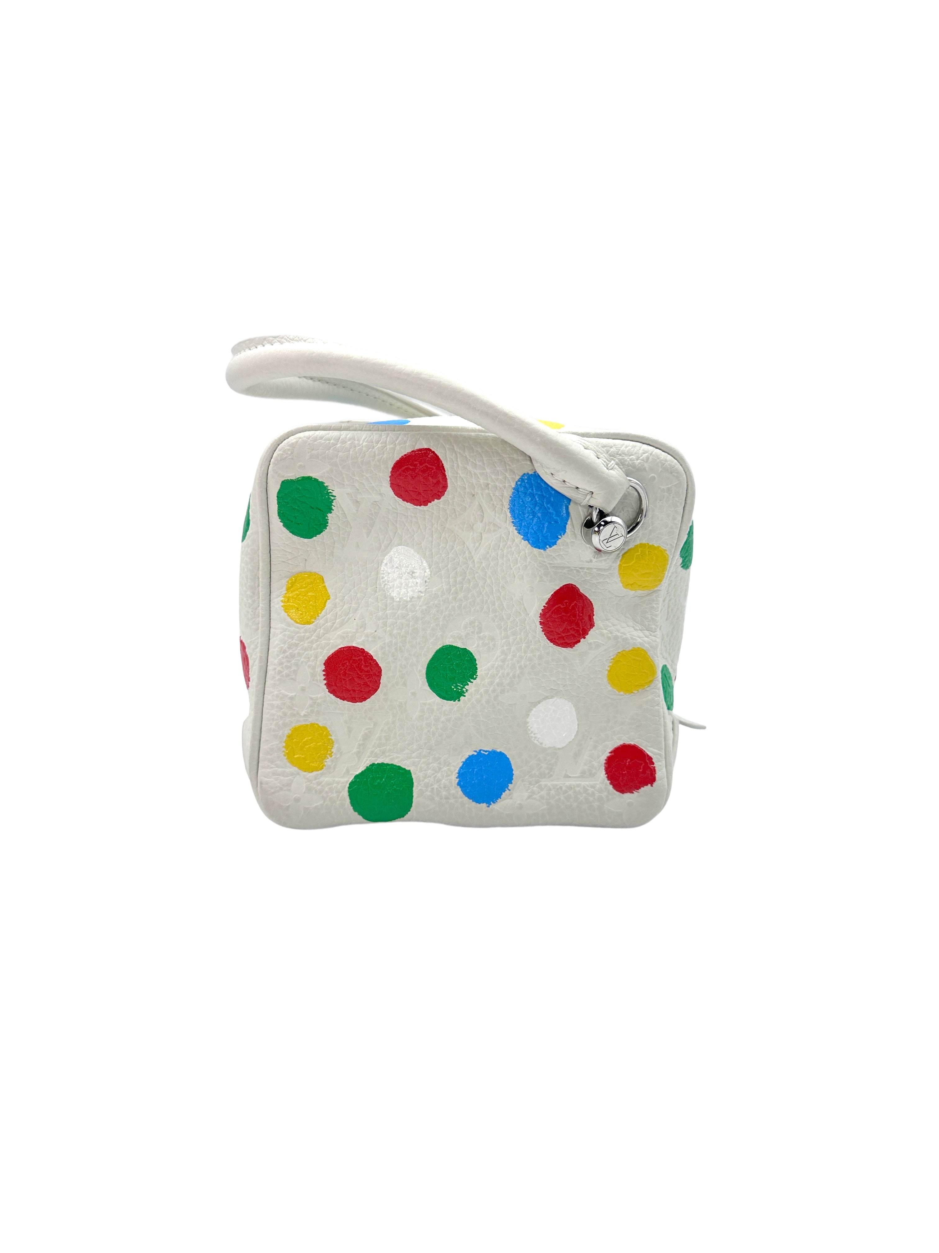 Louis Vuitton ✖ Yayoi Kusama Monogram Empreinte Taurillon Square Bag G004