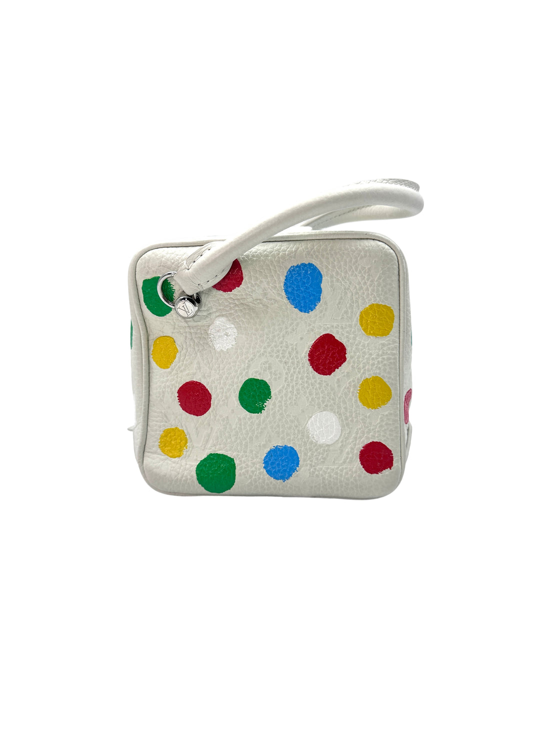 Louis Vuitton ✖ Yayoi Kusama Monogram Empreinte Taurillon Square Bag G004