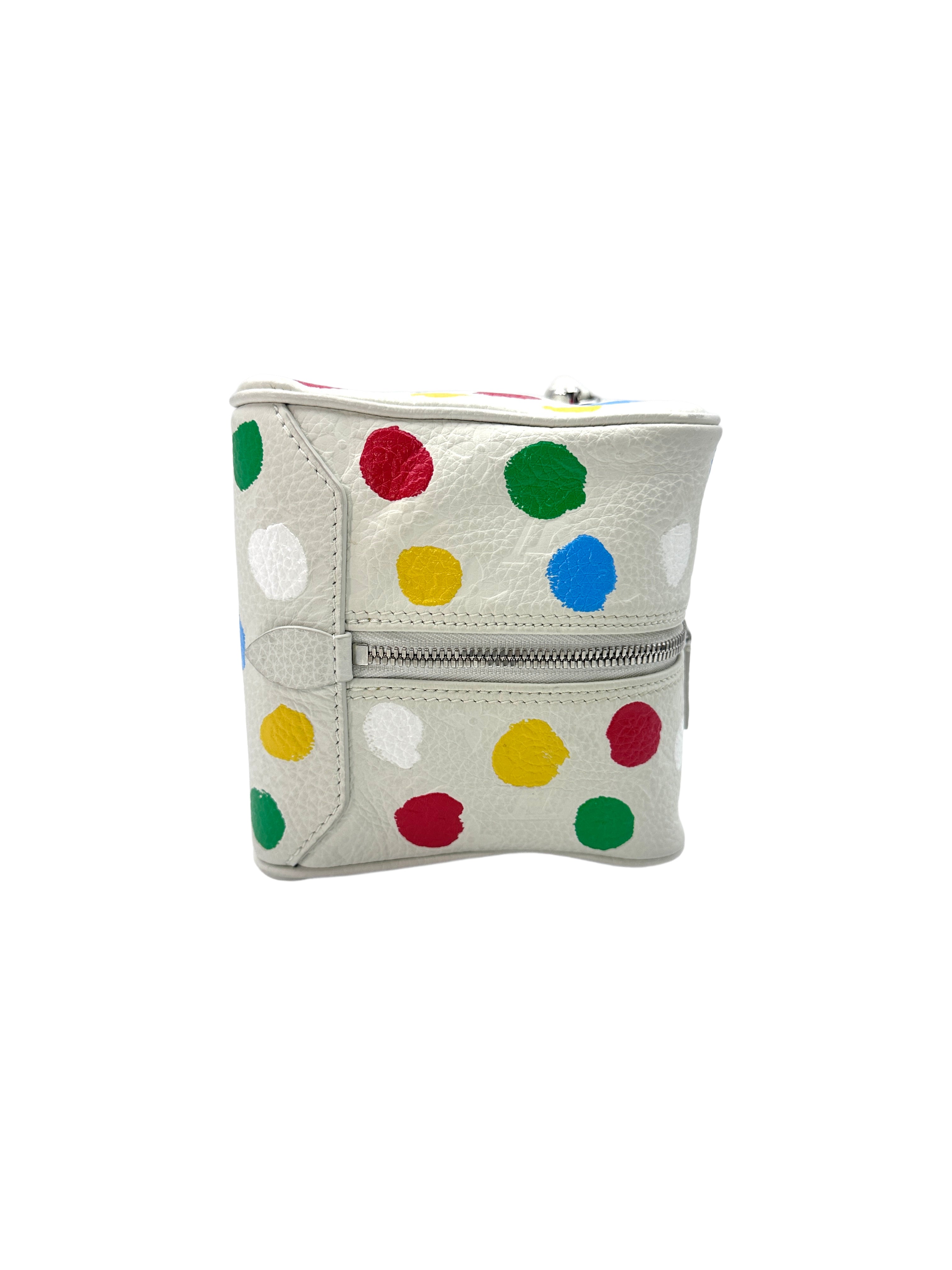 Louis Vuitton ✖ Yayoi Kusama Monogram Empreinte Taurillon Square Bag G004