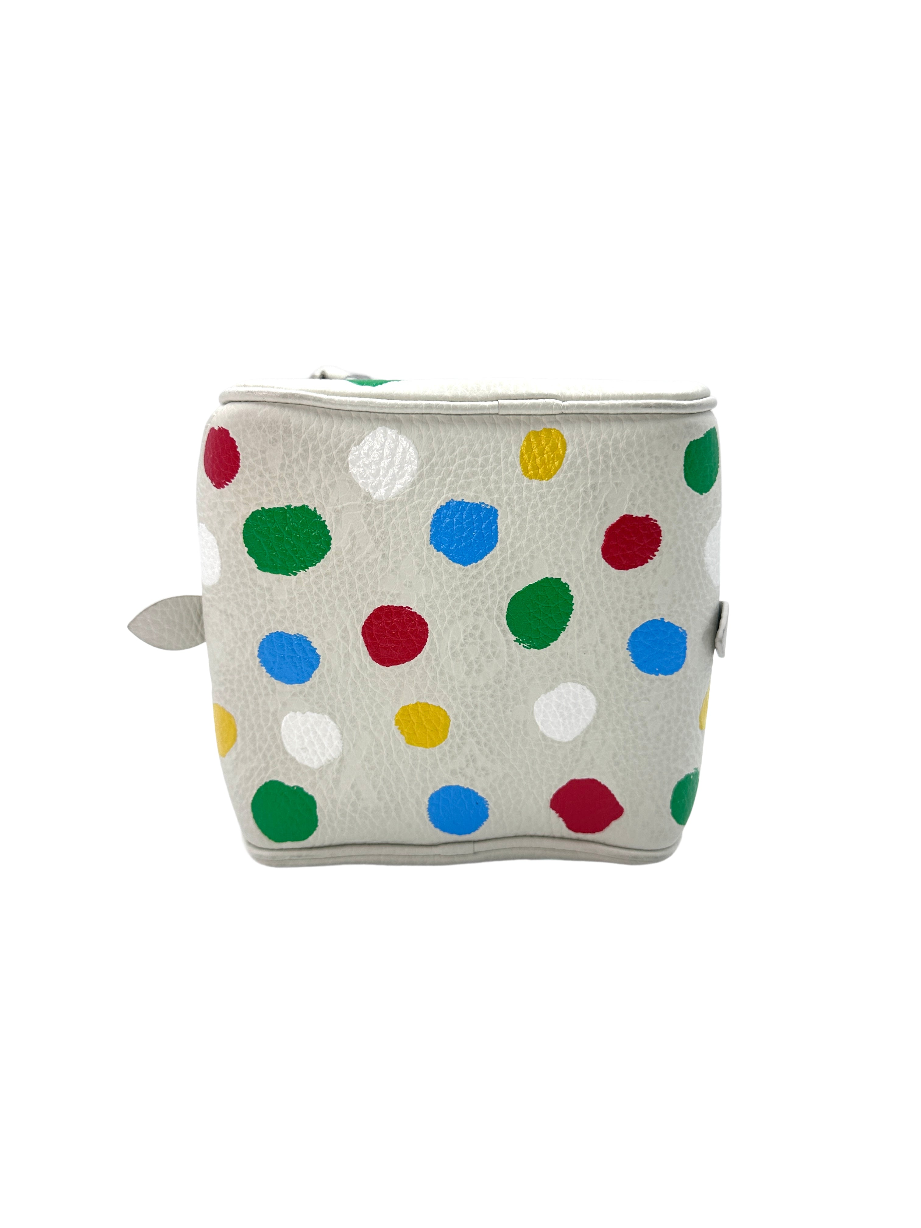 Louis Vuitton ✖ Yayoi Kusama Monogram Empreinte Taurillon Square Bag G004