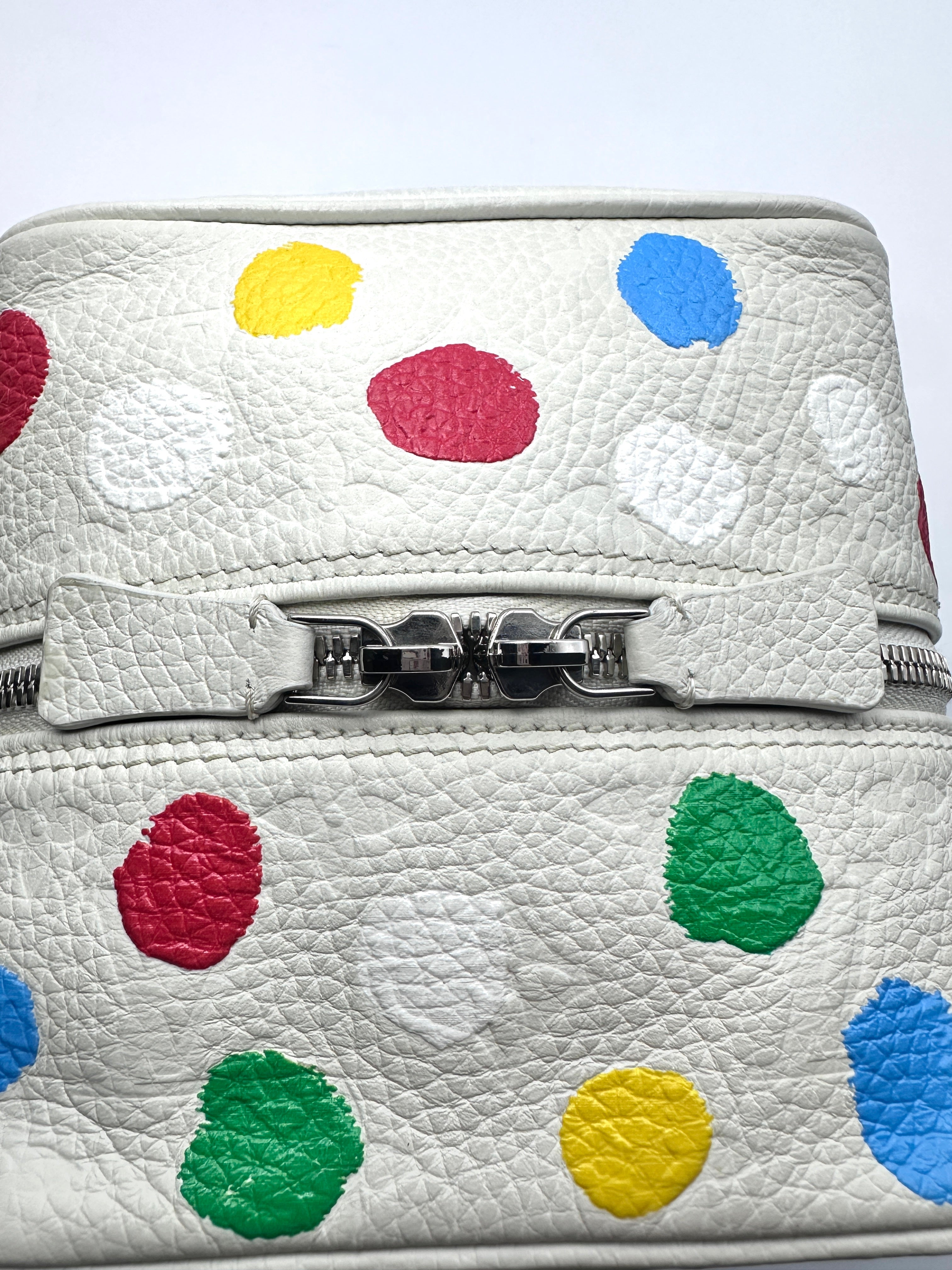 Louis Vuitton ✖ Yayoi Kusama Monogram Empreinte Taurillon Square Bag G004