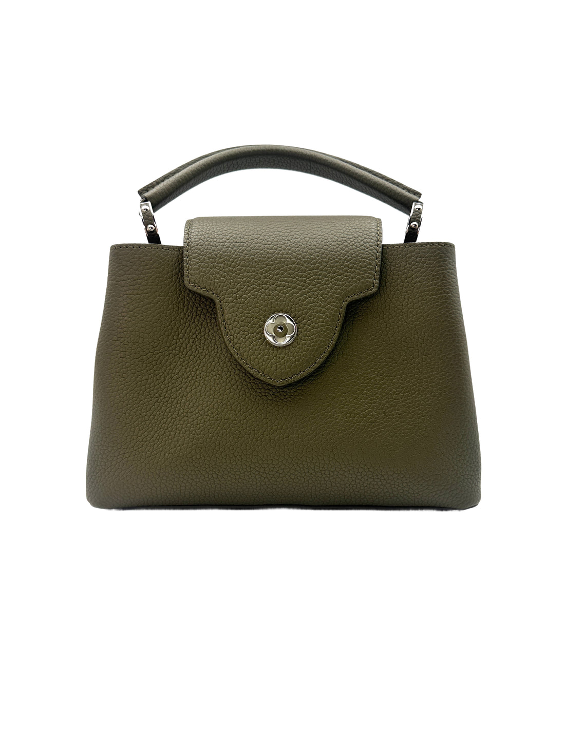 Louis Vuitton  Capucines Taurillon Olive Green MM Bag G016