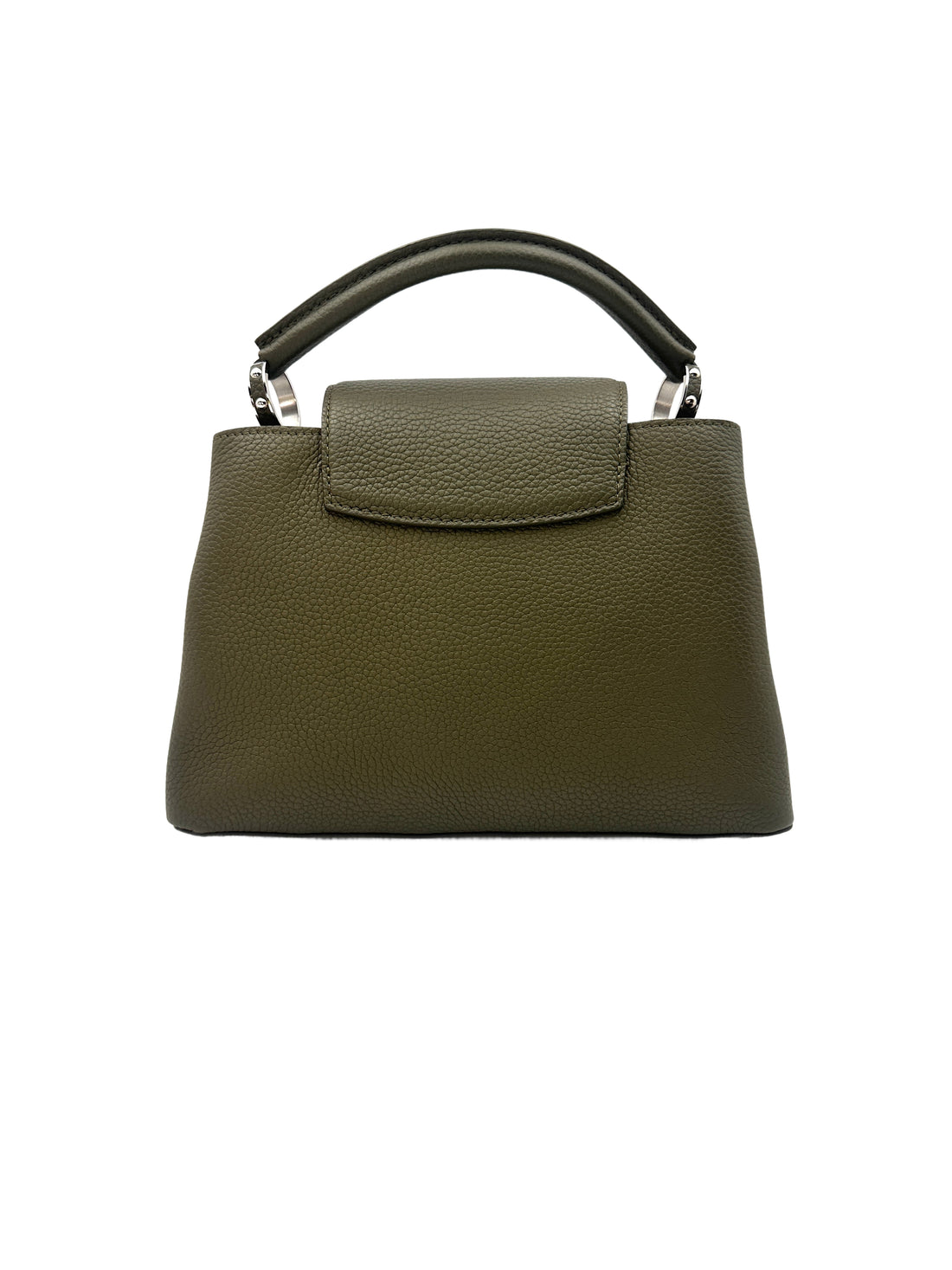 Louis Vuitton  Capucines Taurillon Olive Green MM Bag G016