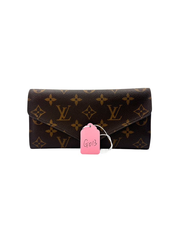 Louis Vuitton Monogram Canvas Josephine Wallet G013