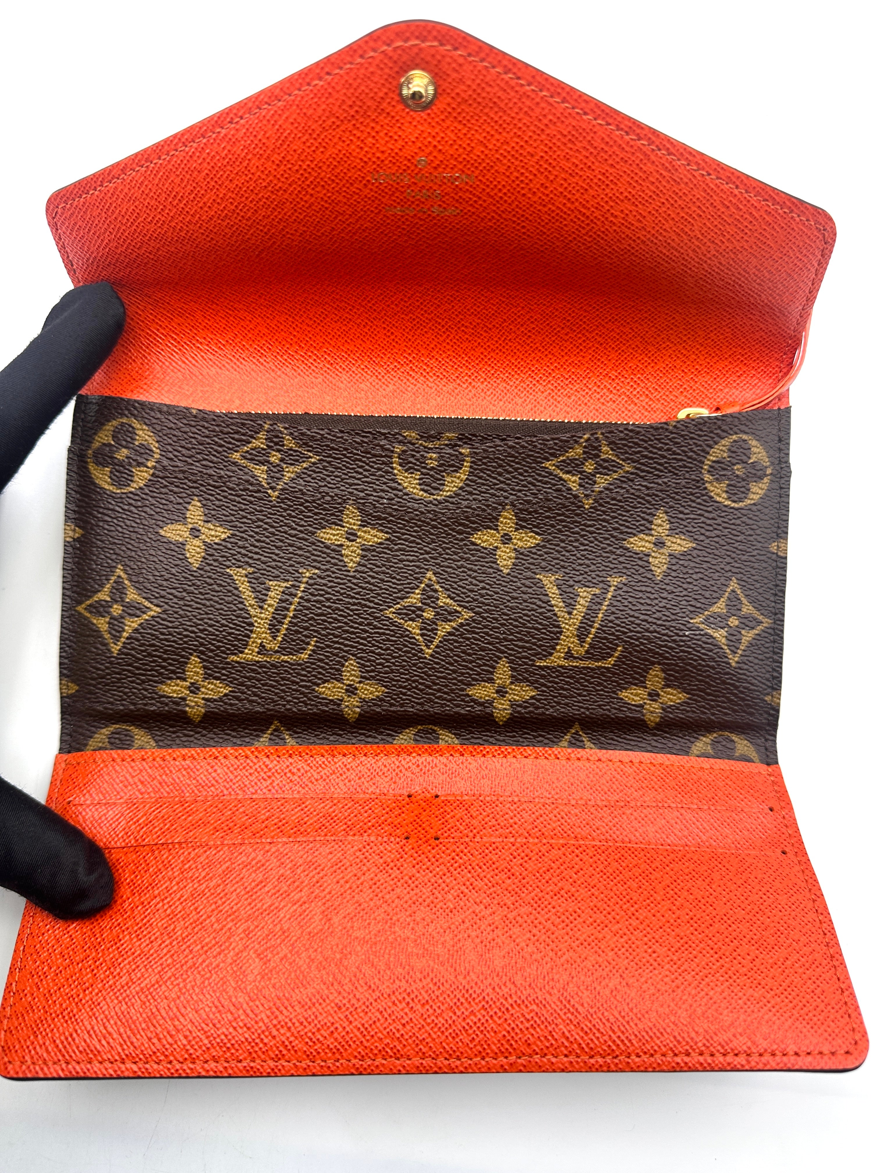 Louis Vuitton Monogram Canvas Josephine Wallet G013