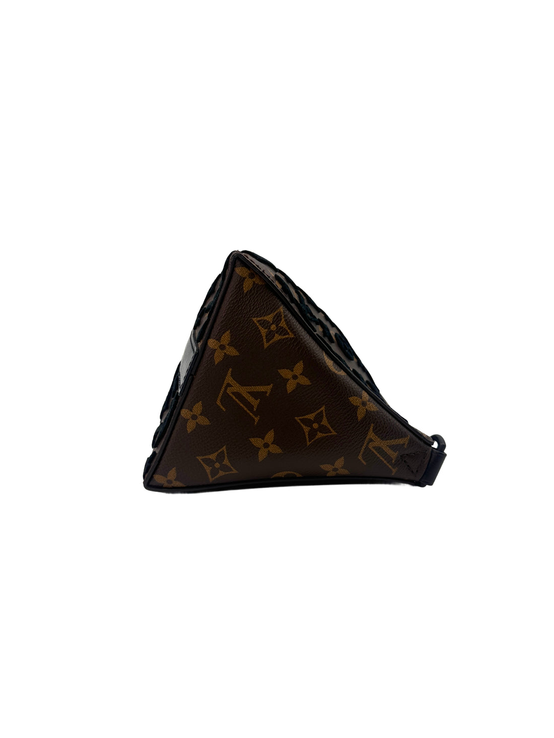 Louis Vuitton Monogram Tuffeage Triangle Messenger  Bag G024