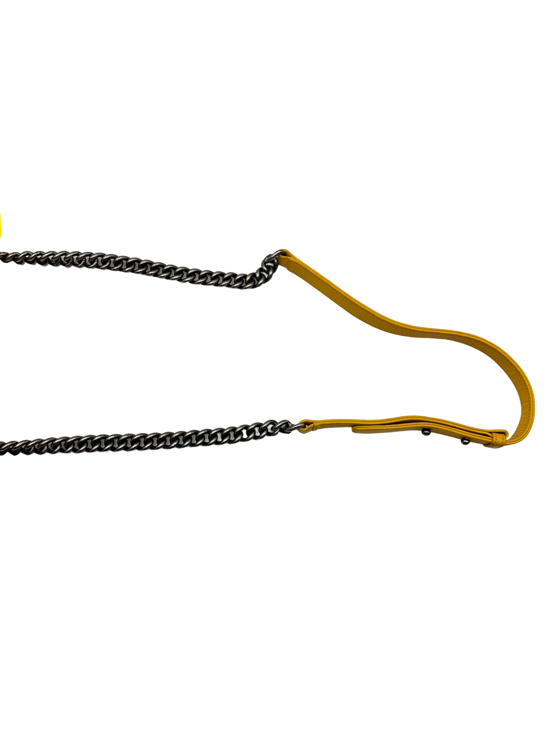 Chanel Small Yellow Galuchat Stingray Boy Crossbody Bag(18***49)  G035