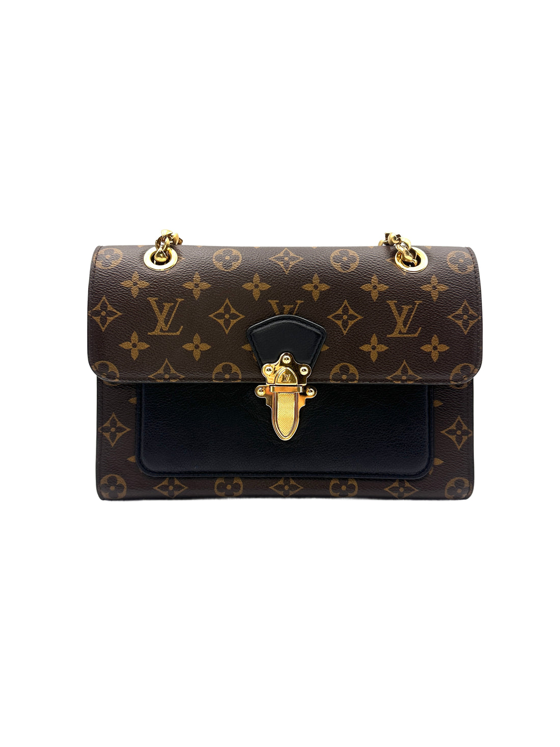 Louis Vuitton Victoire Monogram Shoulder Chain Bag LV1555