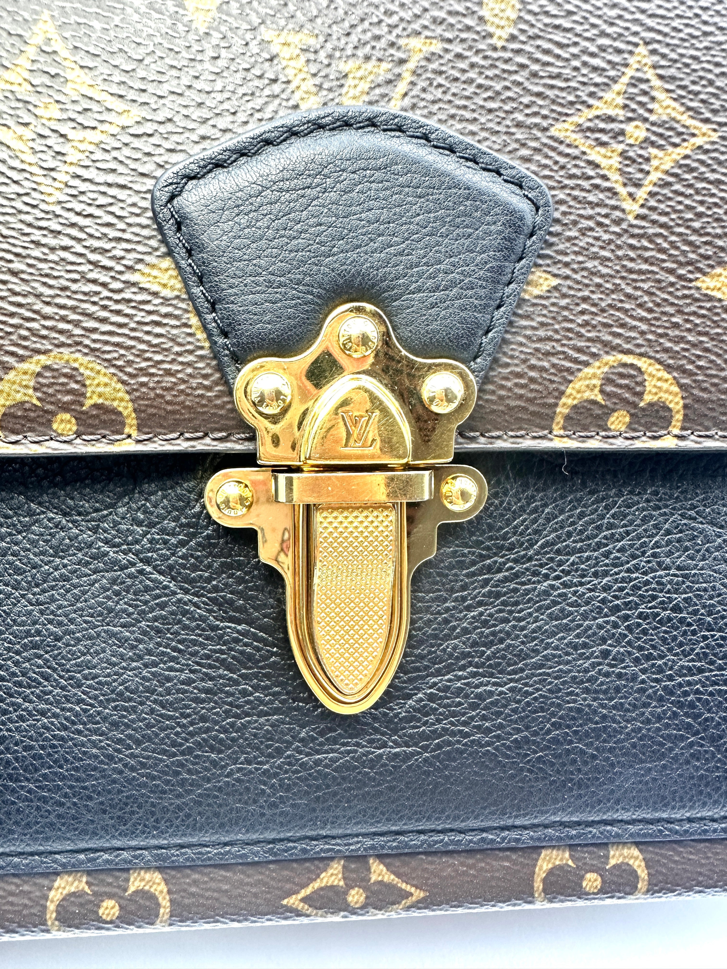 Louis Vuitton Victoire Monogram Shoulder Chain Bag LV1555
