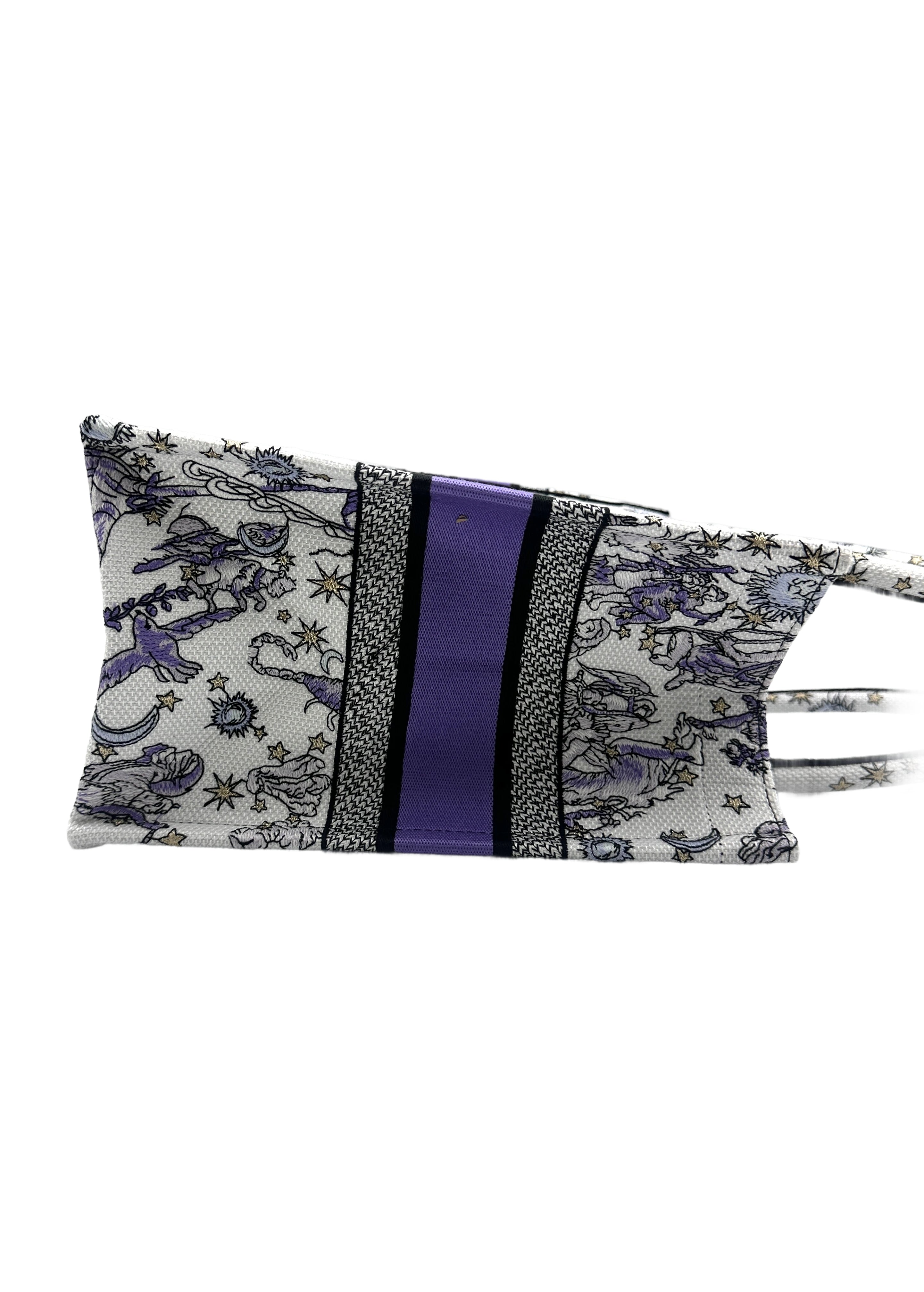 Christian Dior Zodiac Embroidered Medium Book Tote DRA