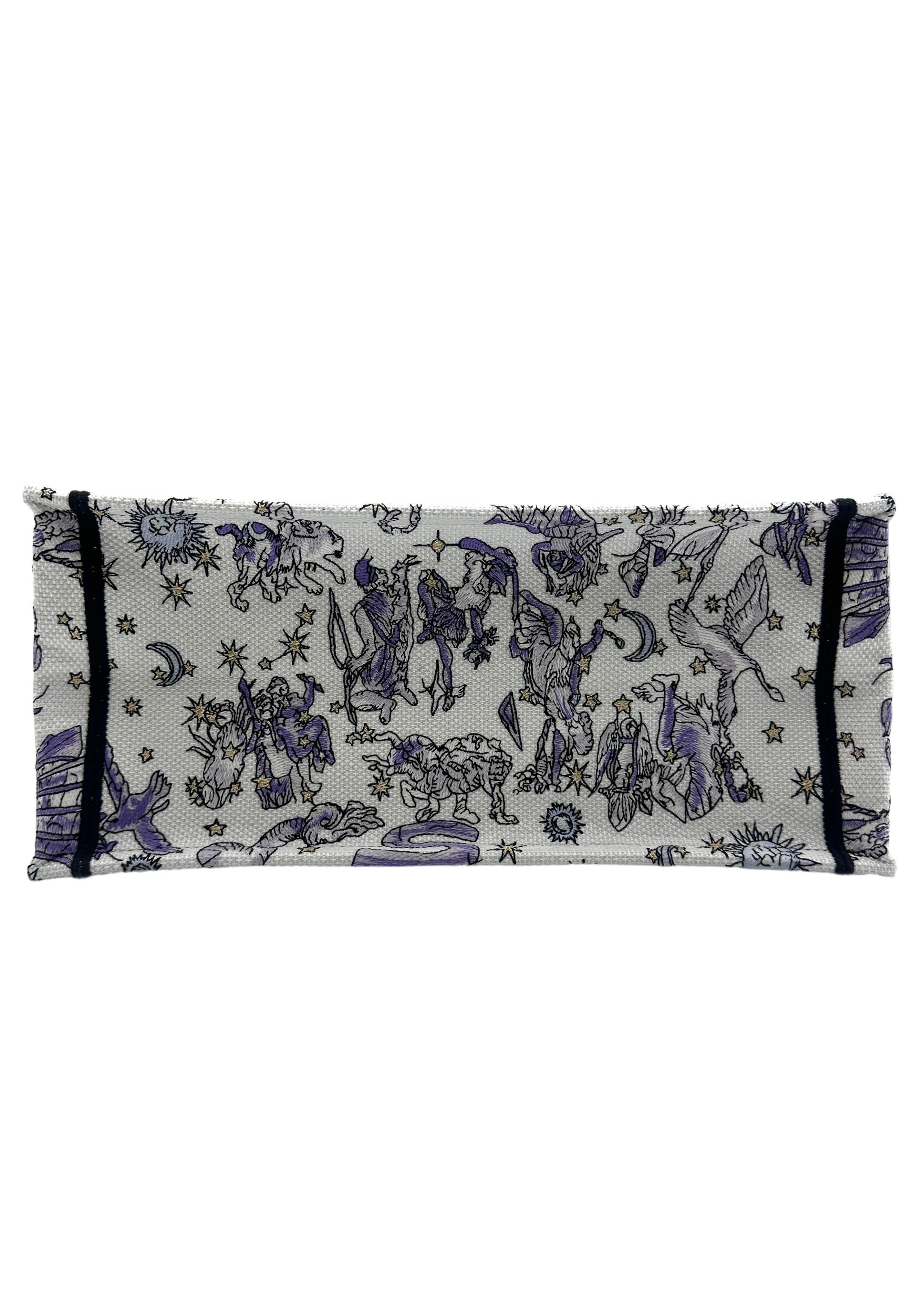 Christian Dior Zodiac Embroidered Medium Book Tote DRA